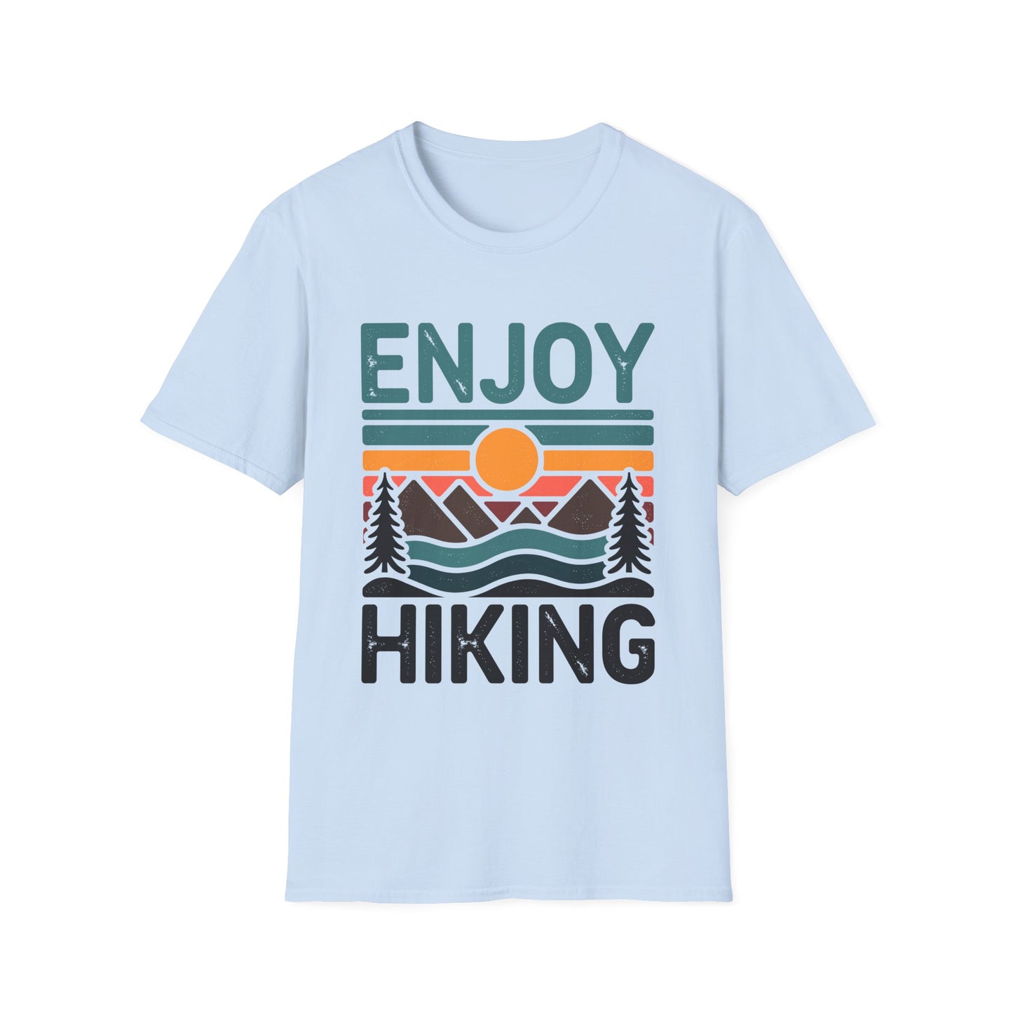 Minimalist Enjoy Hiking Hikers T-Shirt