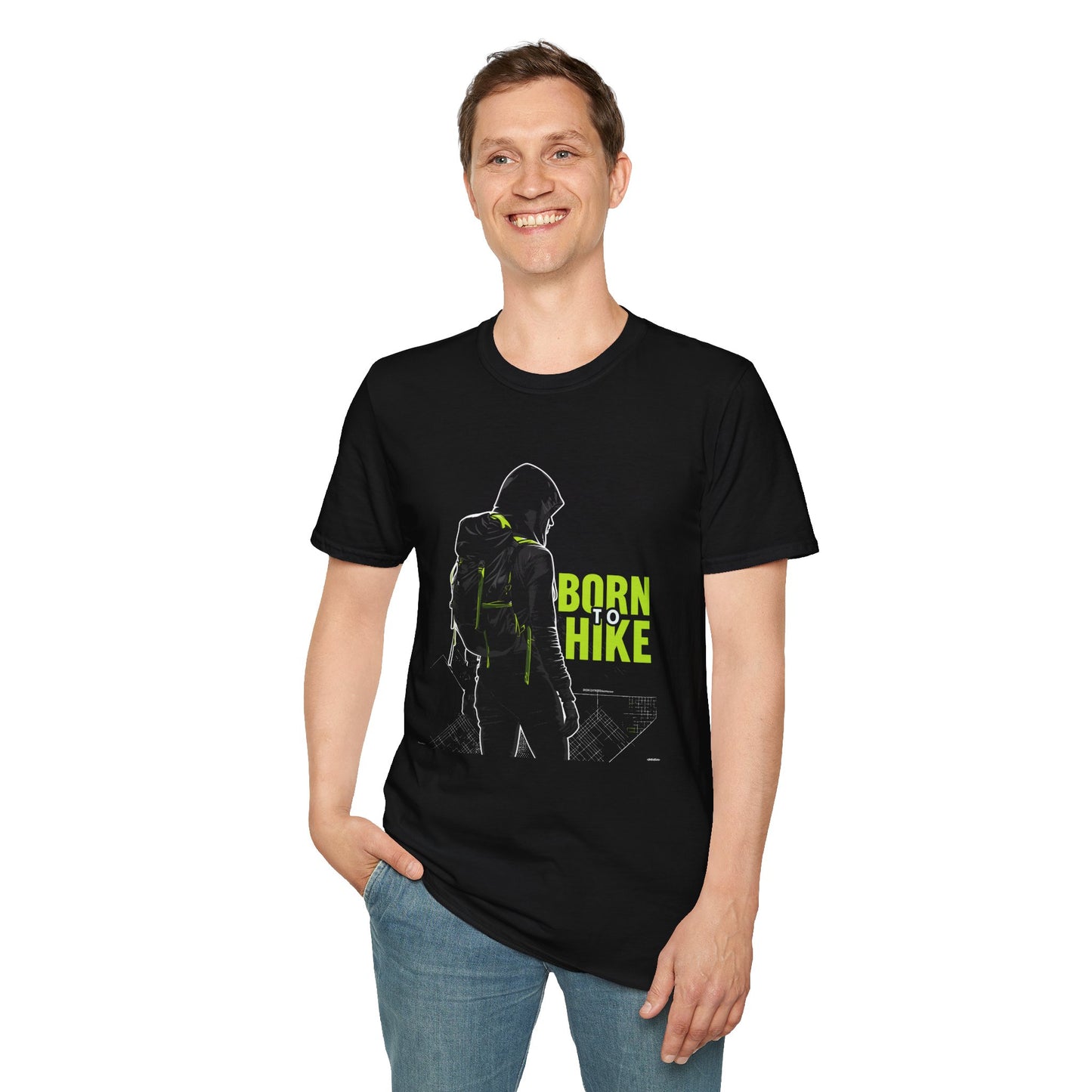 Born to Hike Modern T-Shirt - Trailblaze Shirts