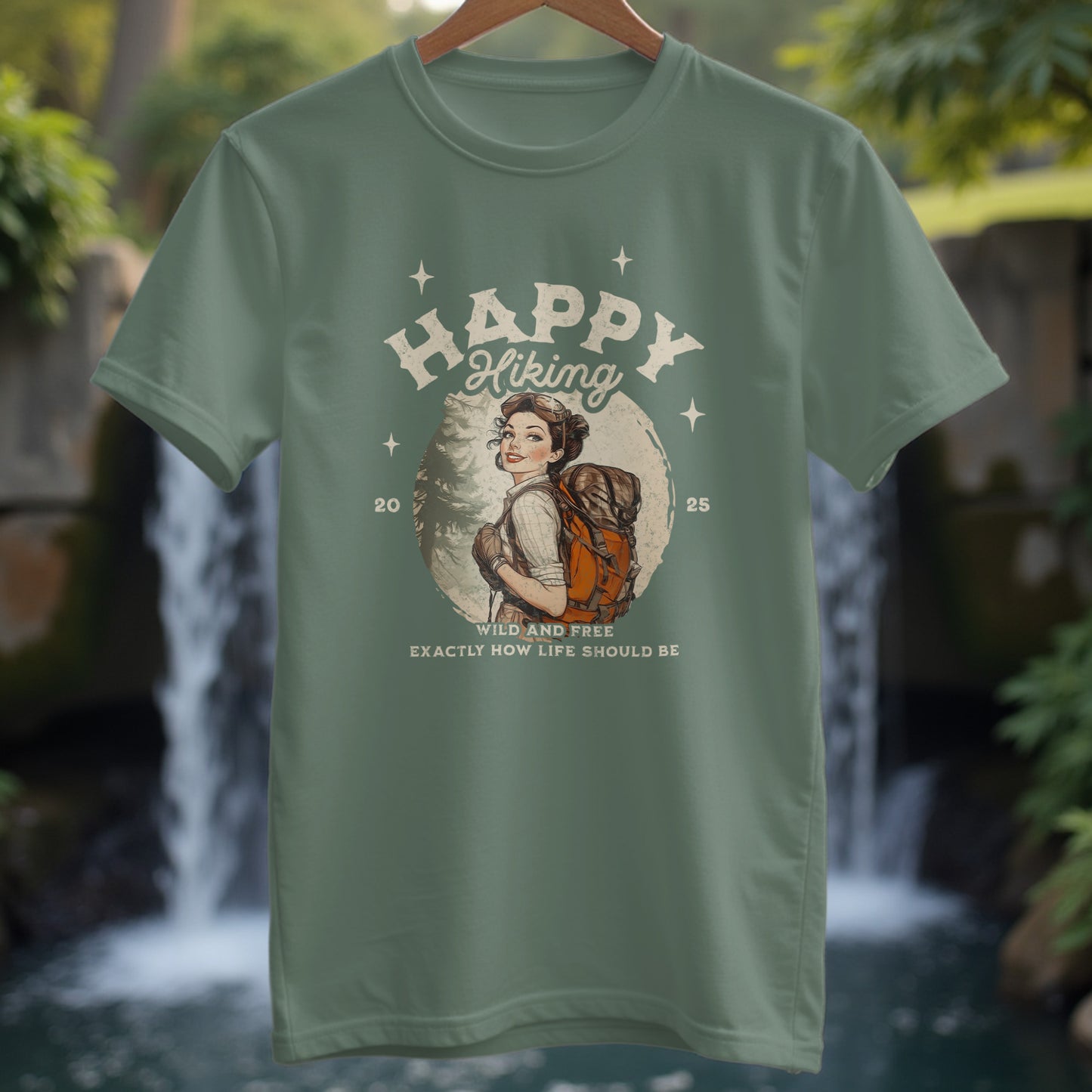Happy Hiking T-Shirt - Trailblaze Shirts