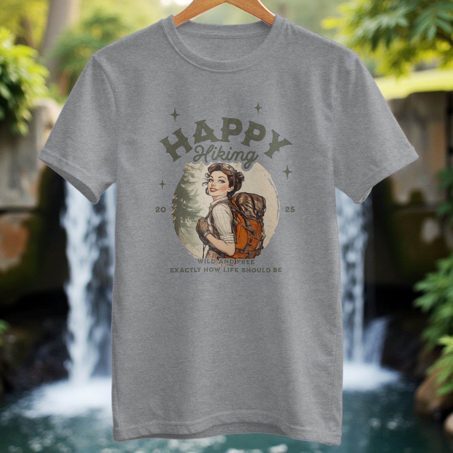 Happy Hiking T-Shirt - Trailblaze Shirts