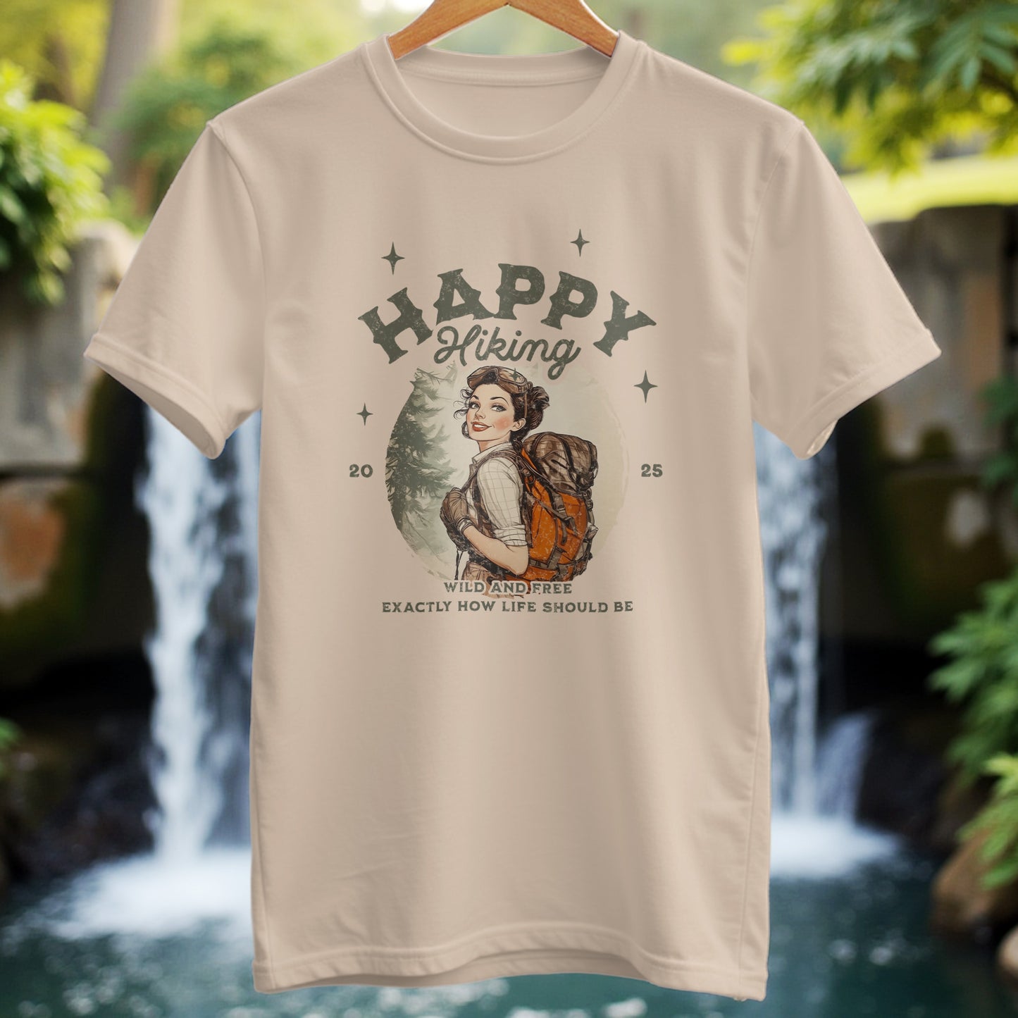 Happy Hiking T-Shirt - Trailblaze Shirts