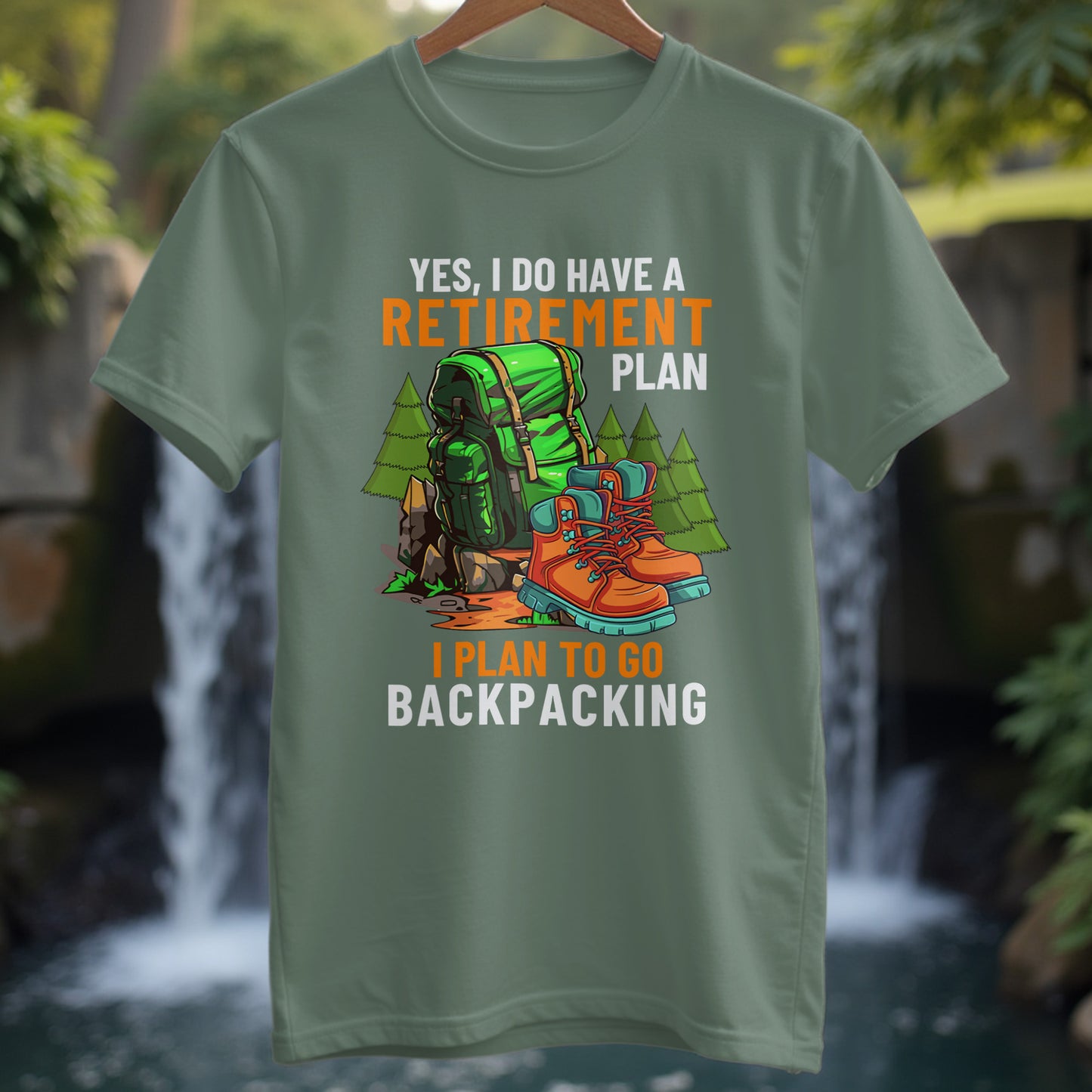 I Go Backpacking T-Shirt - Trailblaze Shirts