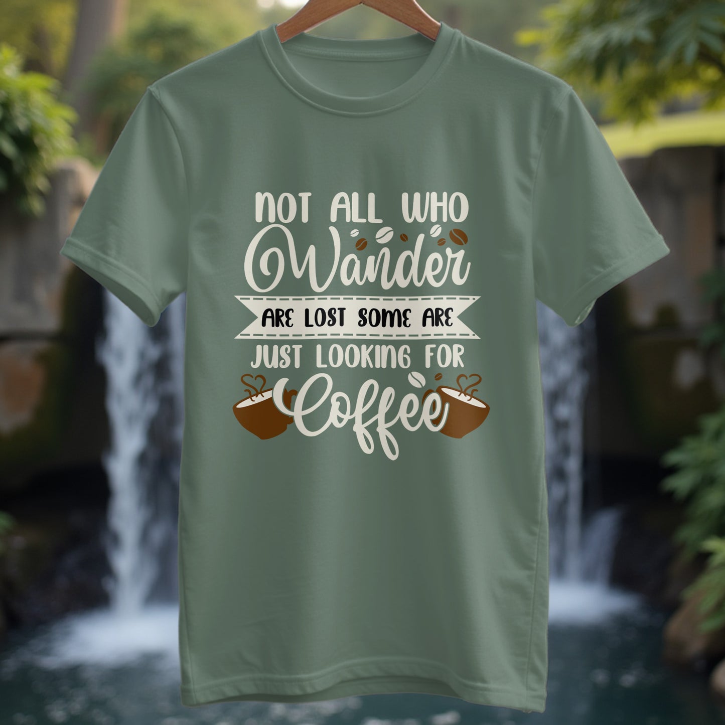 Looking For Coffee T-Shirt - Trailblaze Shirts