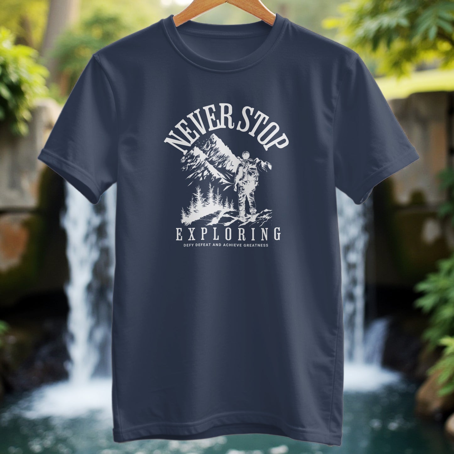Never Stop Exploring T-Shirt - Trailblaze Shirts