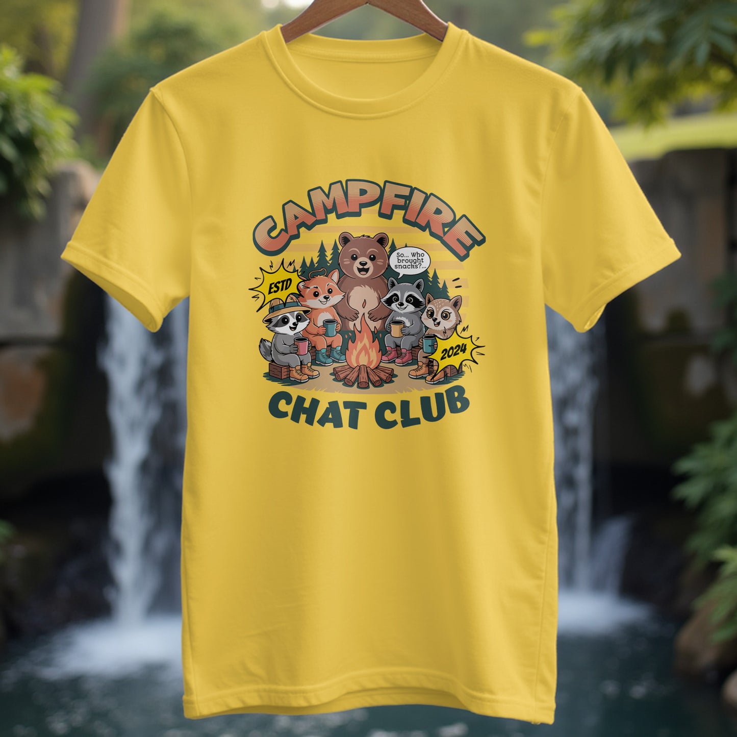 Campfire Chat Club T-Shirt - Trailblaze Shirts