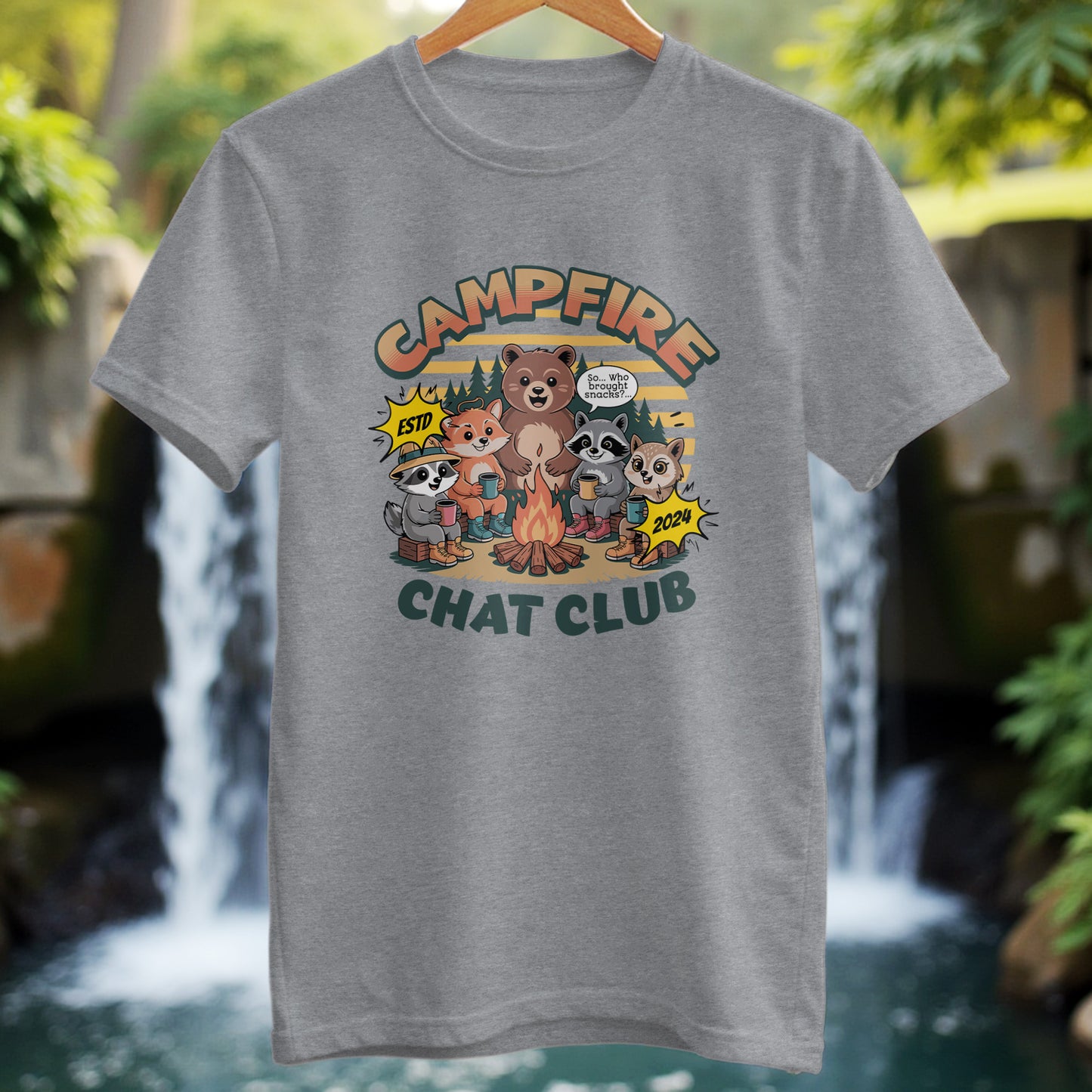 Campfire Chat Club T-Shirt - Trailblaze Shirts