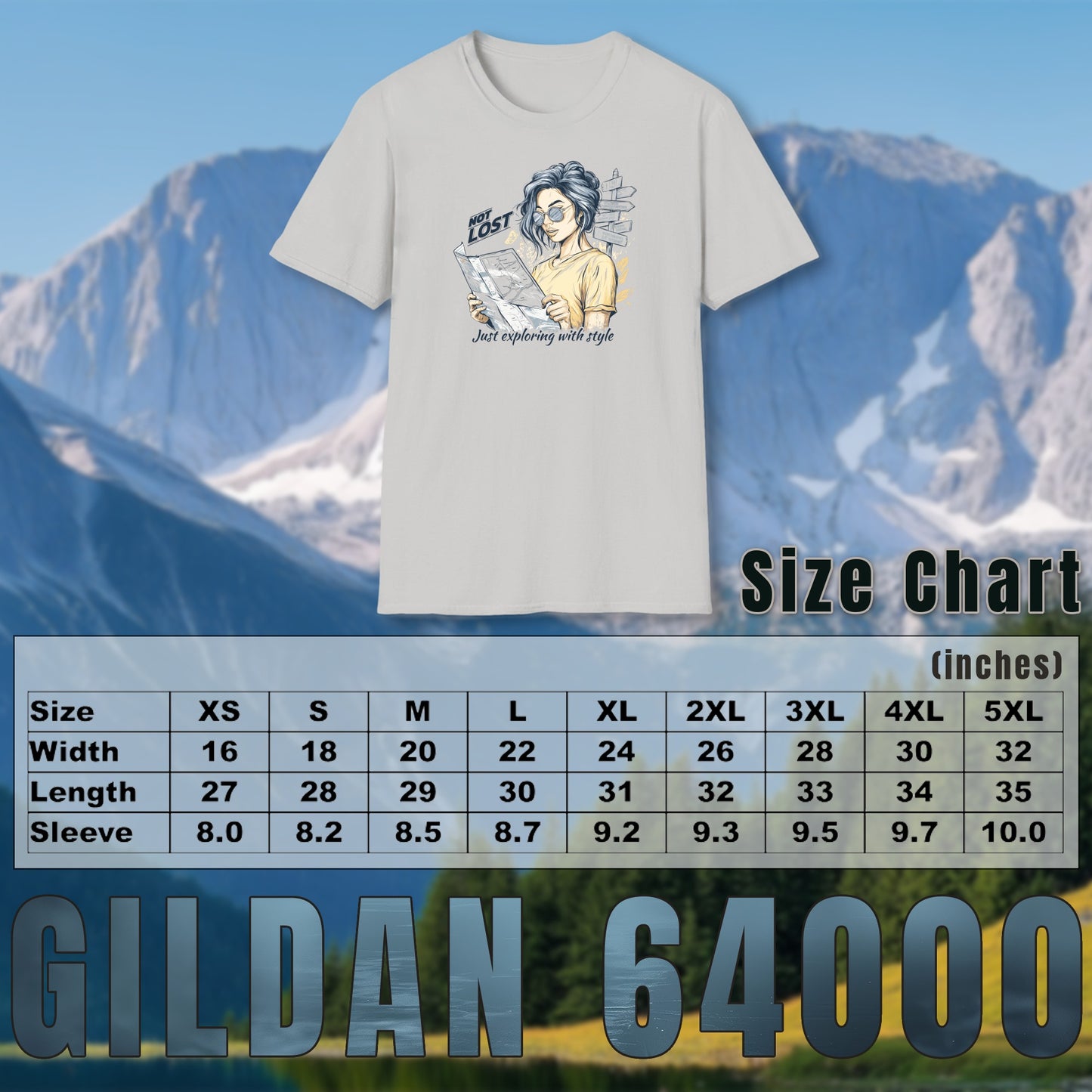 Exploring With Style T-Shirt - Trailblaze Shirts