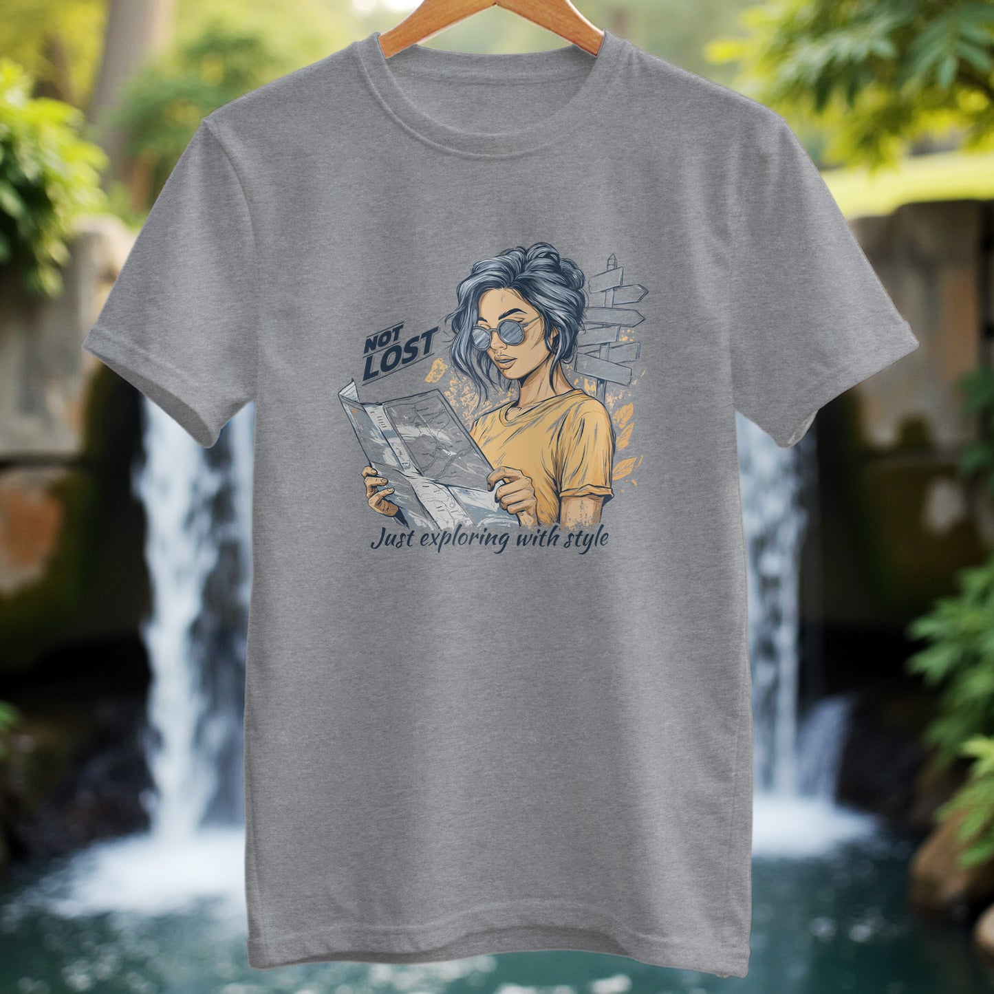 Exploring With Style T-Shirt - Trailblaze Shirts
