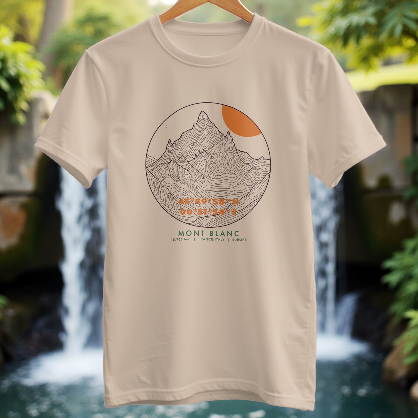 Mont Blanc Circle T-Shirt - Trailblaze Shirts