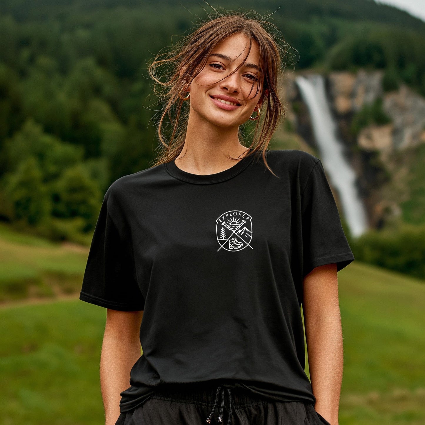 Explorer Badge T-Shirt - Trailblaze Shirts