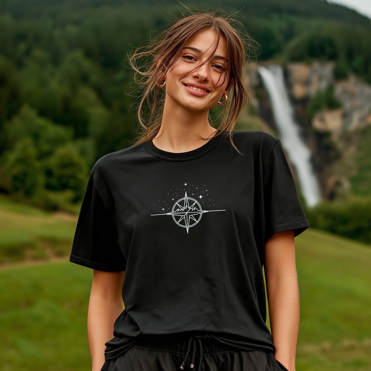 Mountain Compass T-Shirt - Trailblaze Shirts