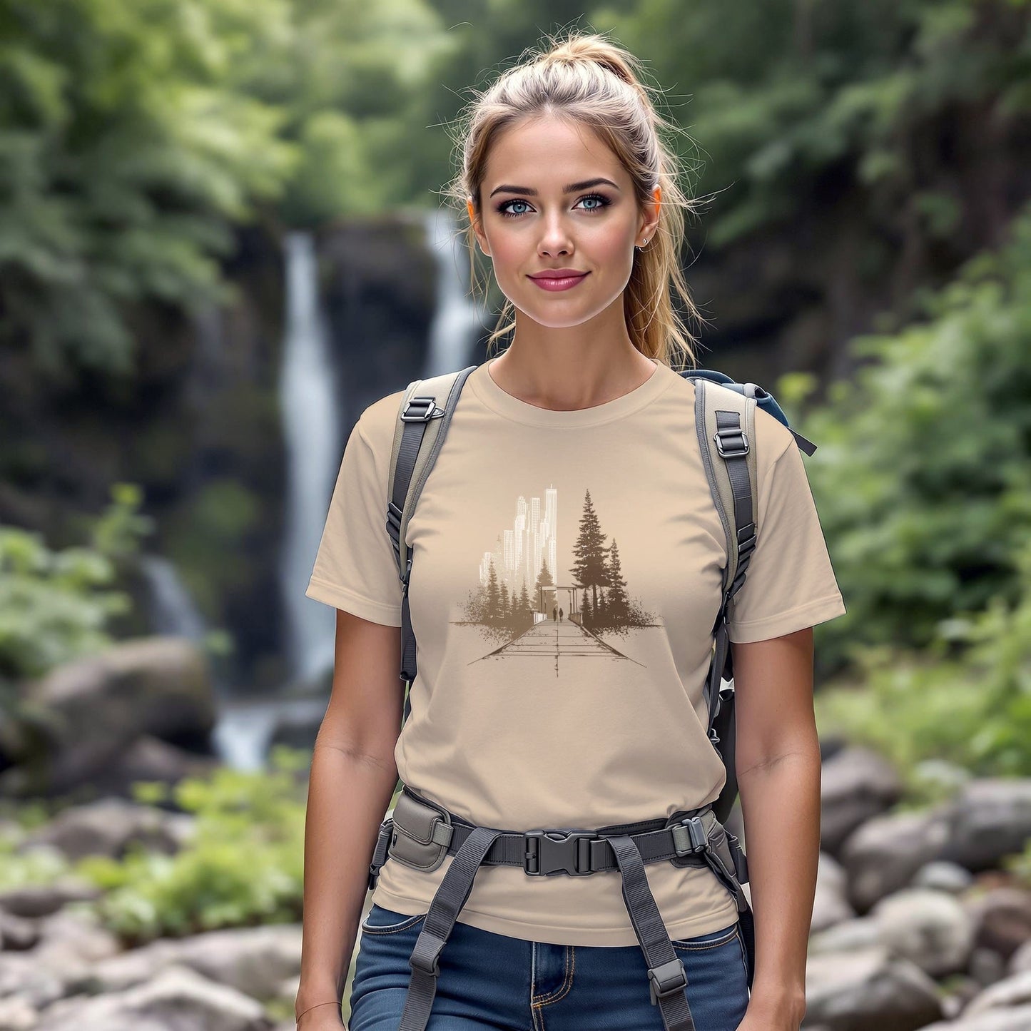 Bridge to Wilderness T-Shirt - Trailblaze Shirts
