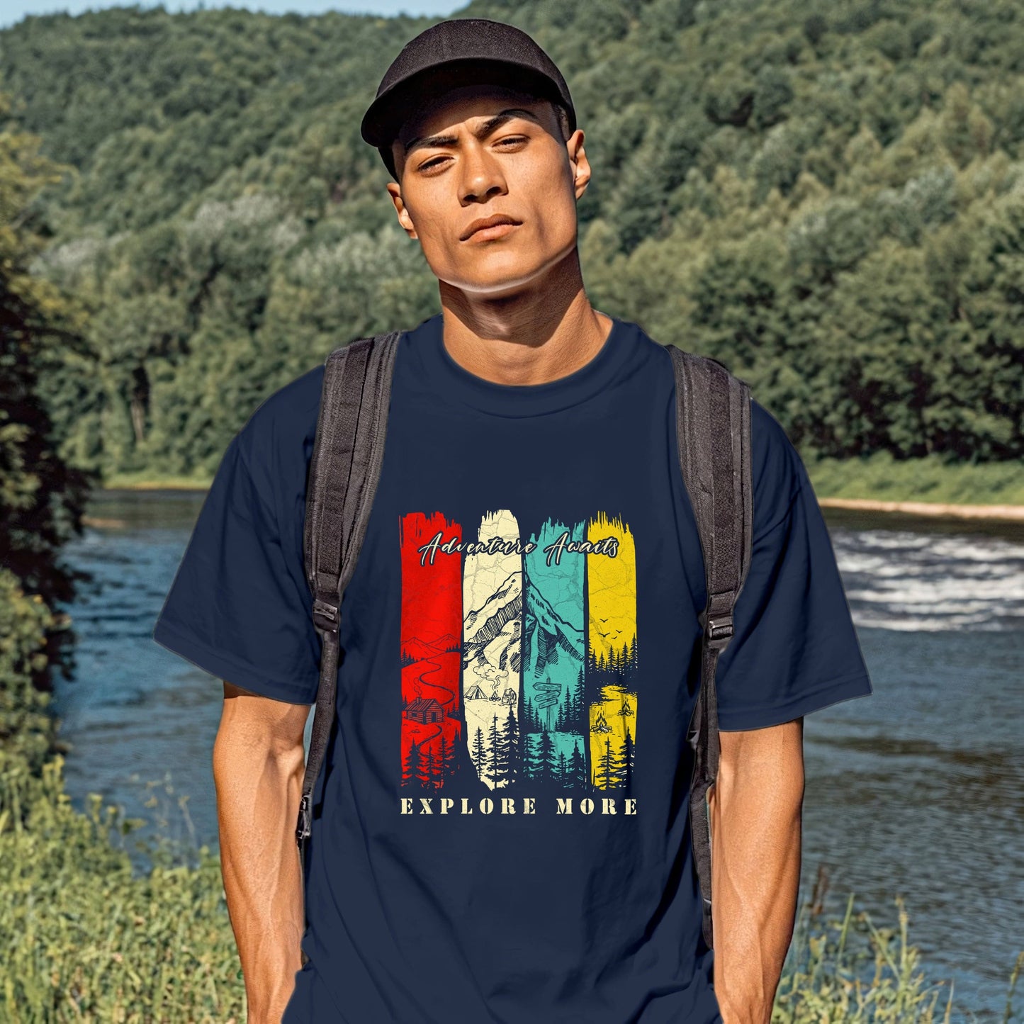 Adventures Await Explore More T-Shirt