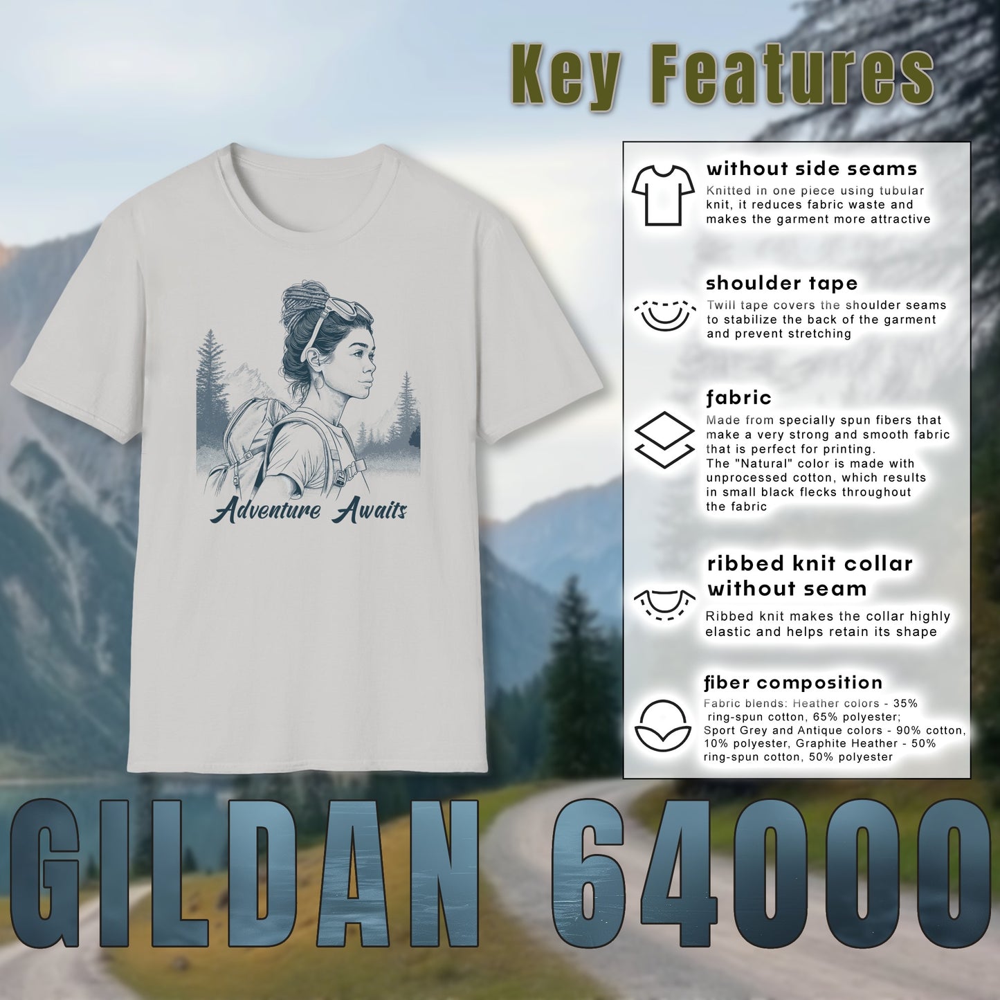 Adventure Awaits Unisex T-Shirt - Trailblaze Shirts
