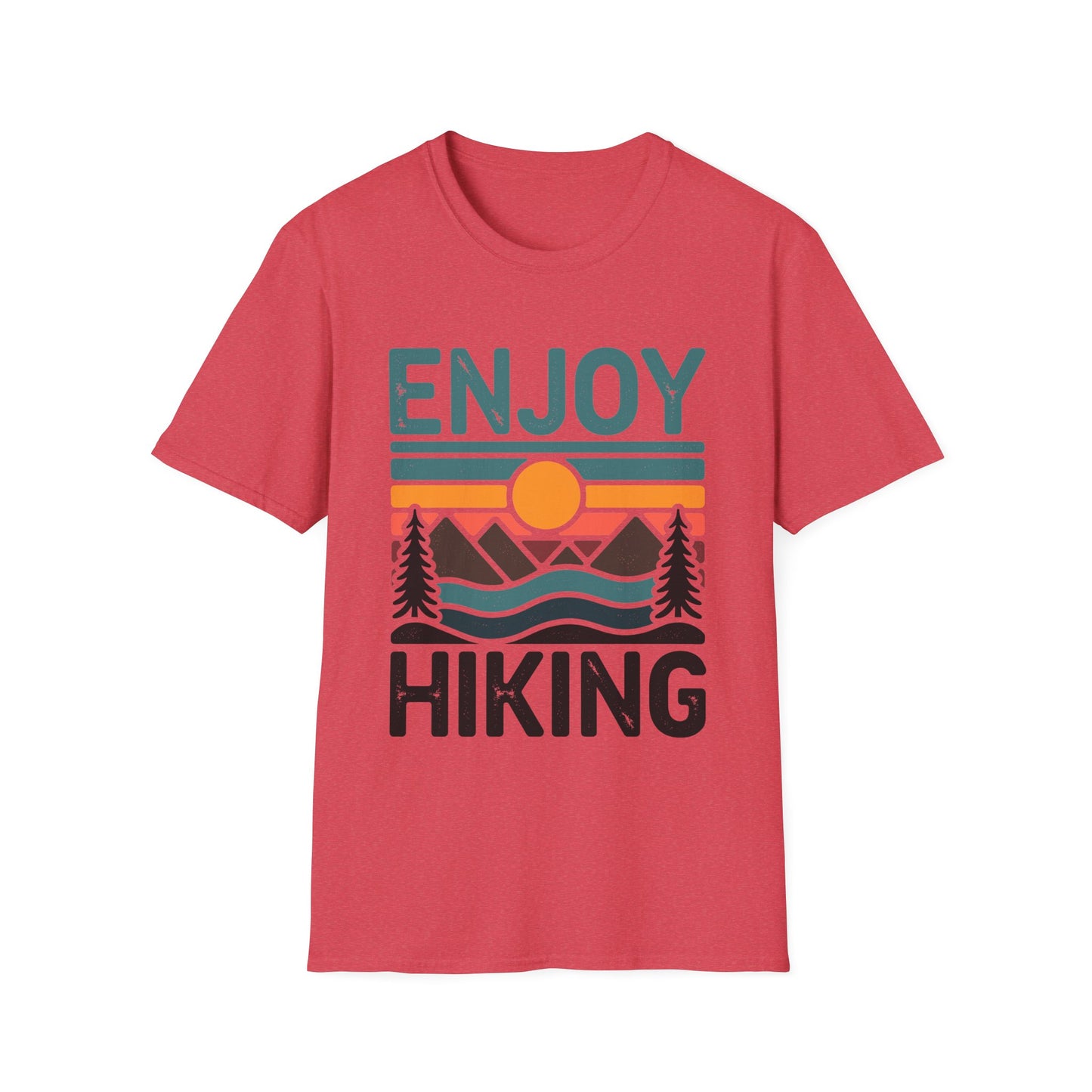 Minimalist Enjoy Hiking Hikers T-Shirt
