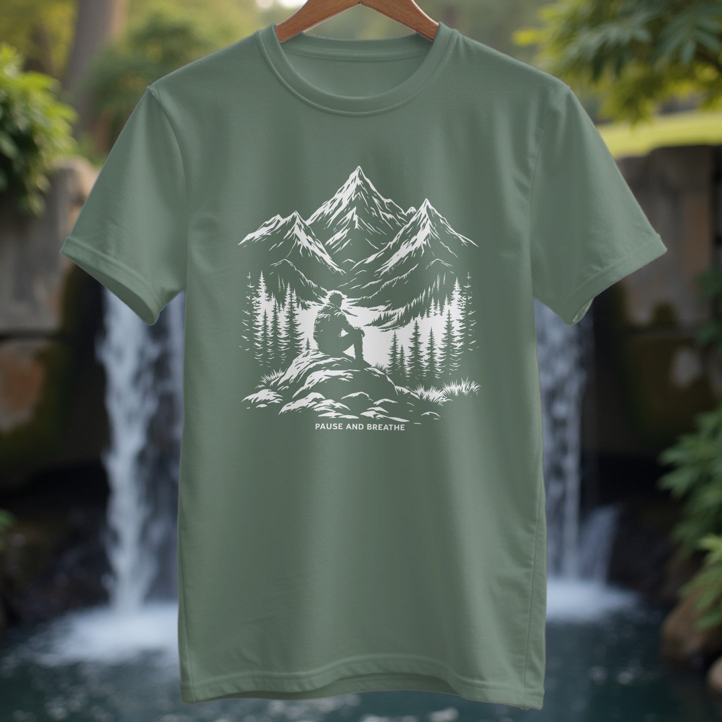Pause and Breathe T-shirt - Trailblaze Shirts