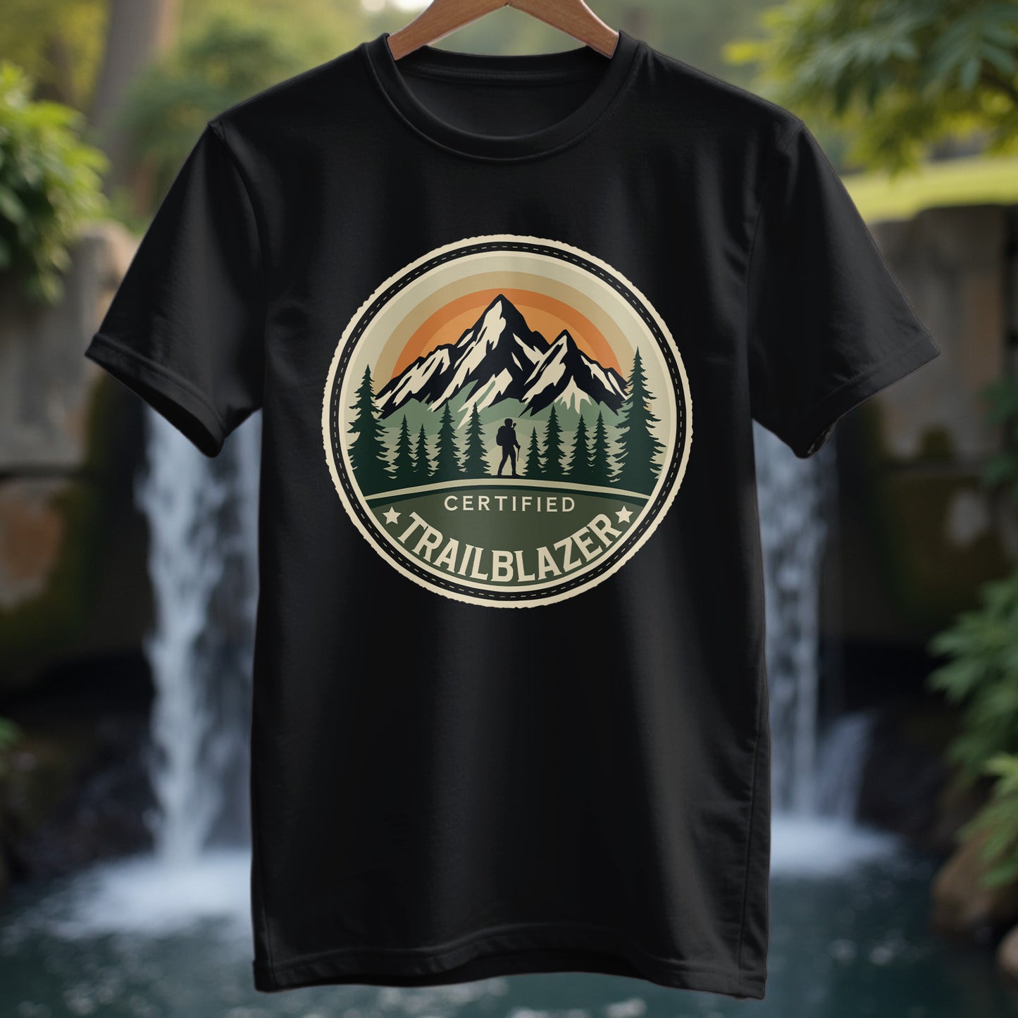 Round Badge Certified Trailblazer T-Shirt - Trailblaze Shirts