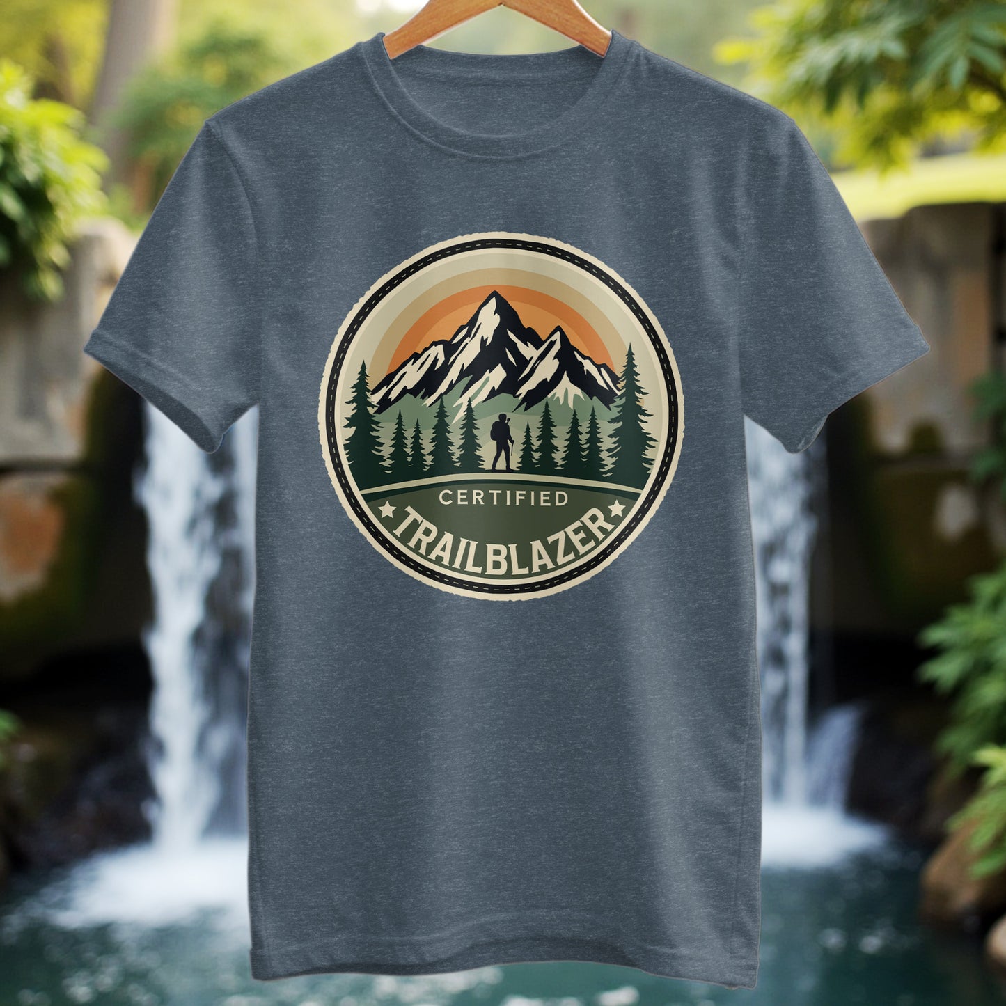 Round Badge Certified Trailblazer T-Shirt - Trailblaze Shirts