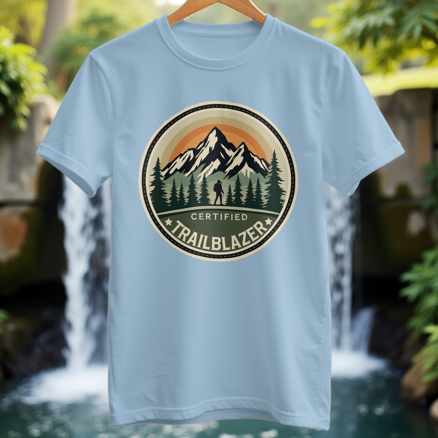 Round Badge Certified Trailblazer T-Shirt - Trailblaze Shirts