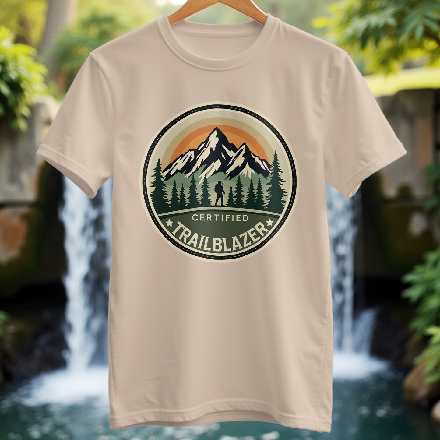 Round Badge Certified Trailblazer T-Shirt - Trailblaze Shirts