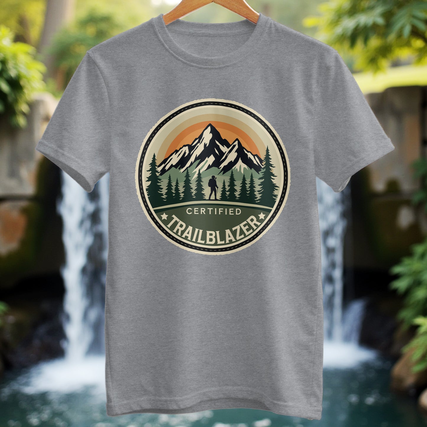 Round Badge Certified Trailblazer T-Shirt - Trailblaze Shirts