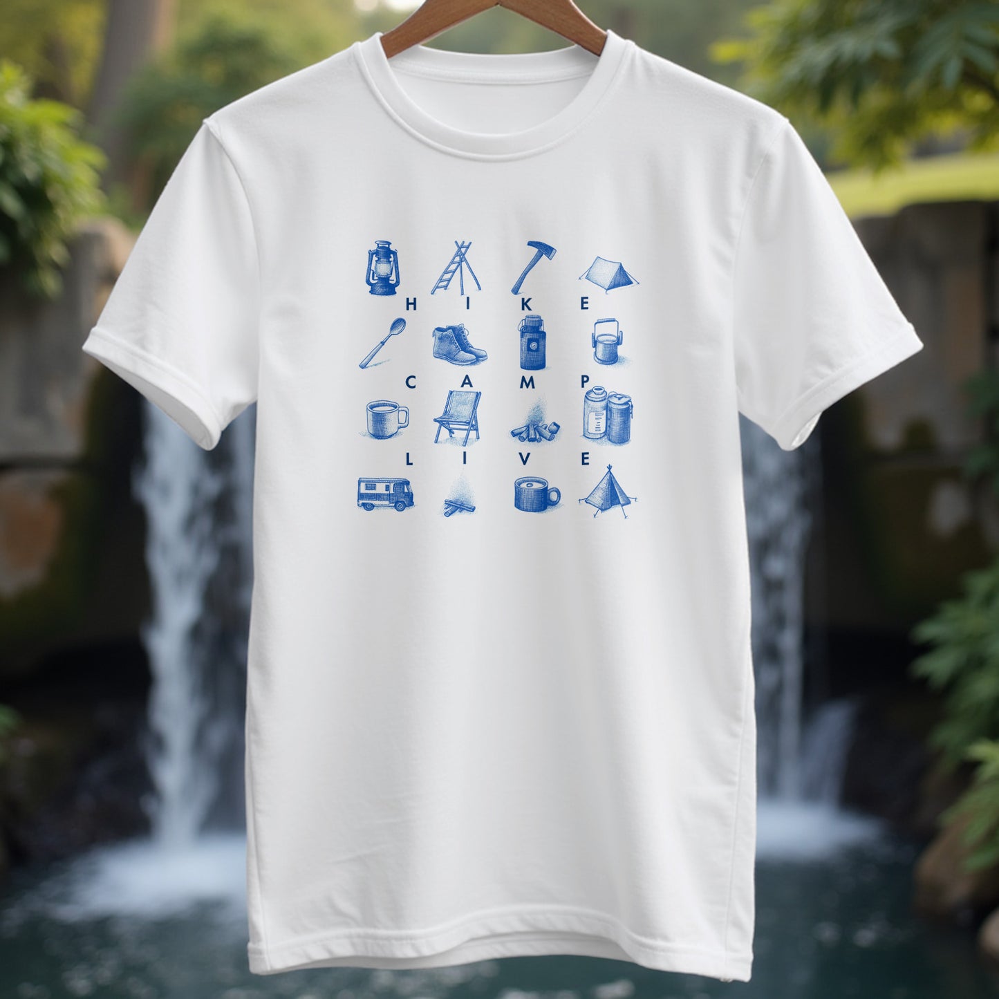 Hike Camp Live T-shirt - Trailblaze Shirts