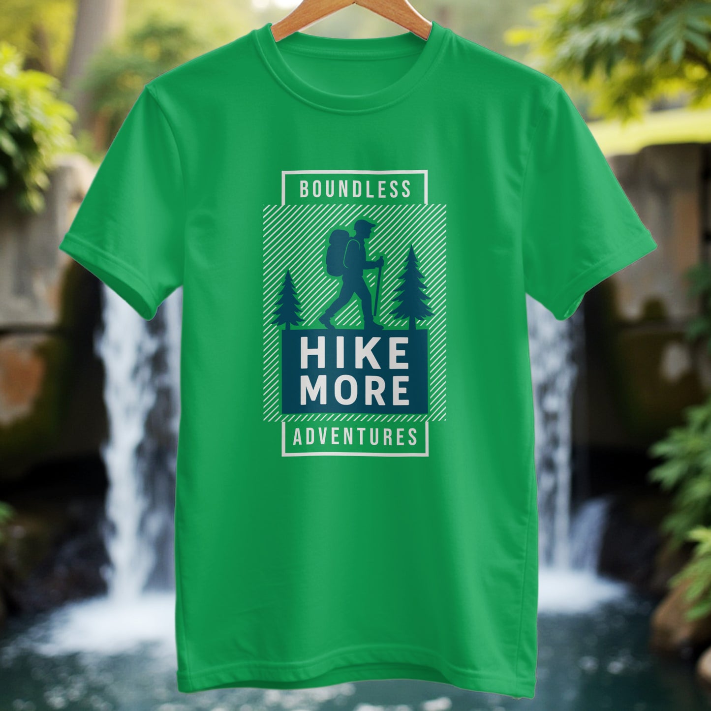 Hike More Green T-Shirt - Trailblaze Shirts