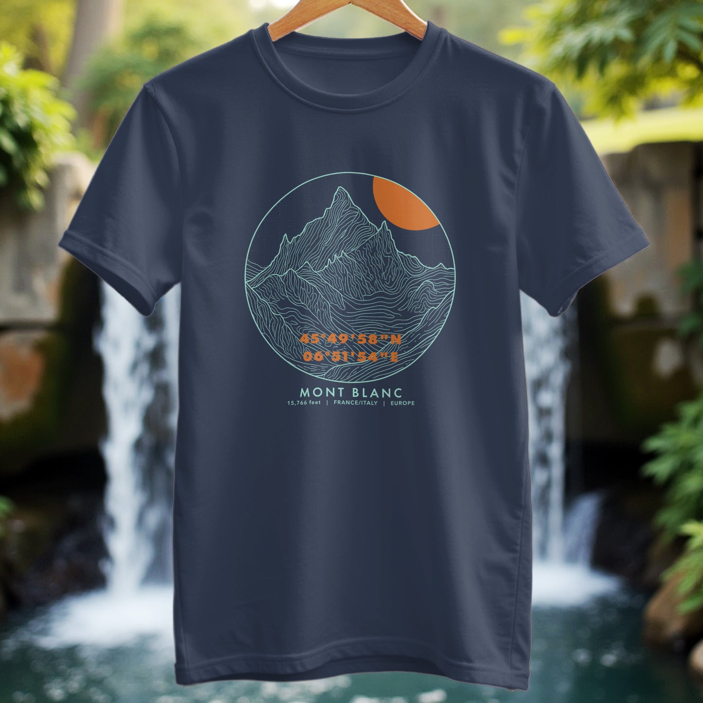 Mont Blanc Circle T-Shirt - Trailblaze Shirts