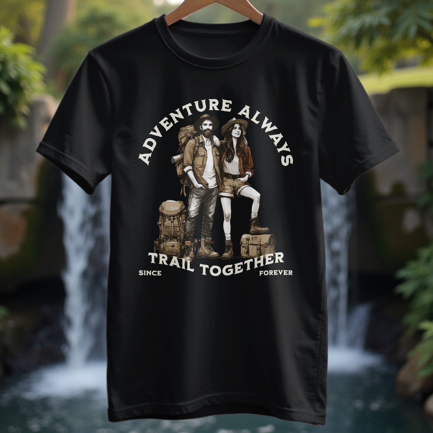 Adventure Couples T-Shirt - Trailblaze Shirts