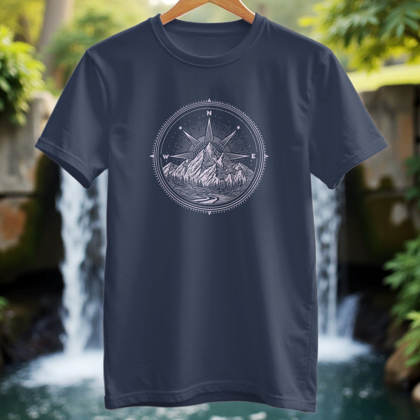 Ancient Style Compass T-Shirt - Trailblaze Shirts