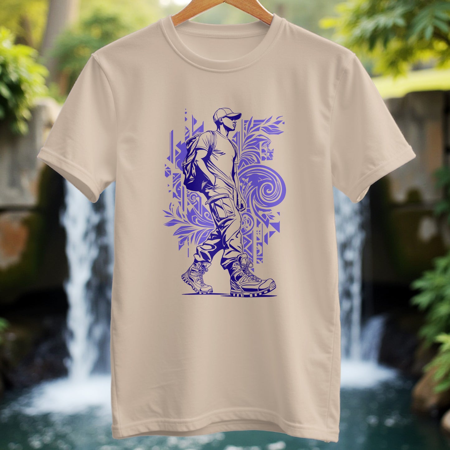 Walking Graffiti Hiker T-Shirt - Trailblaze Shirts