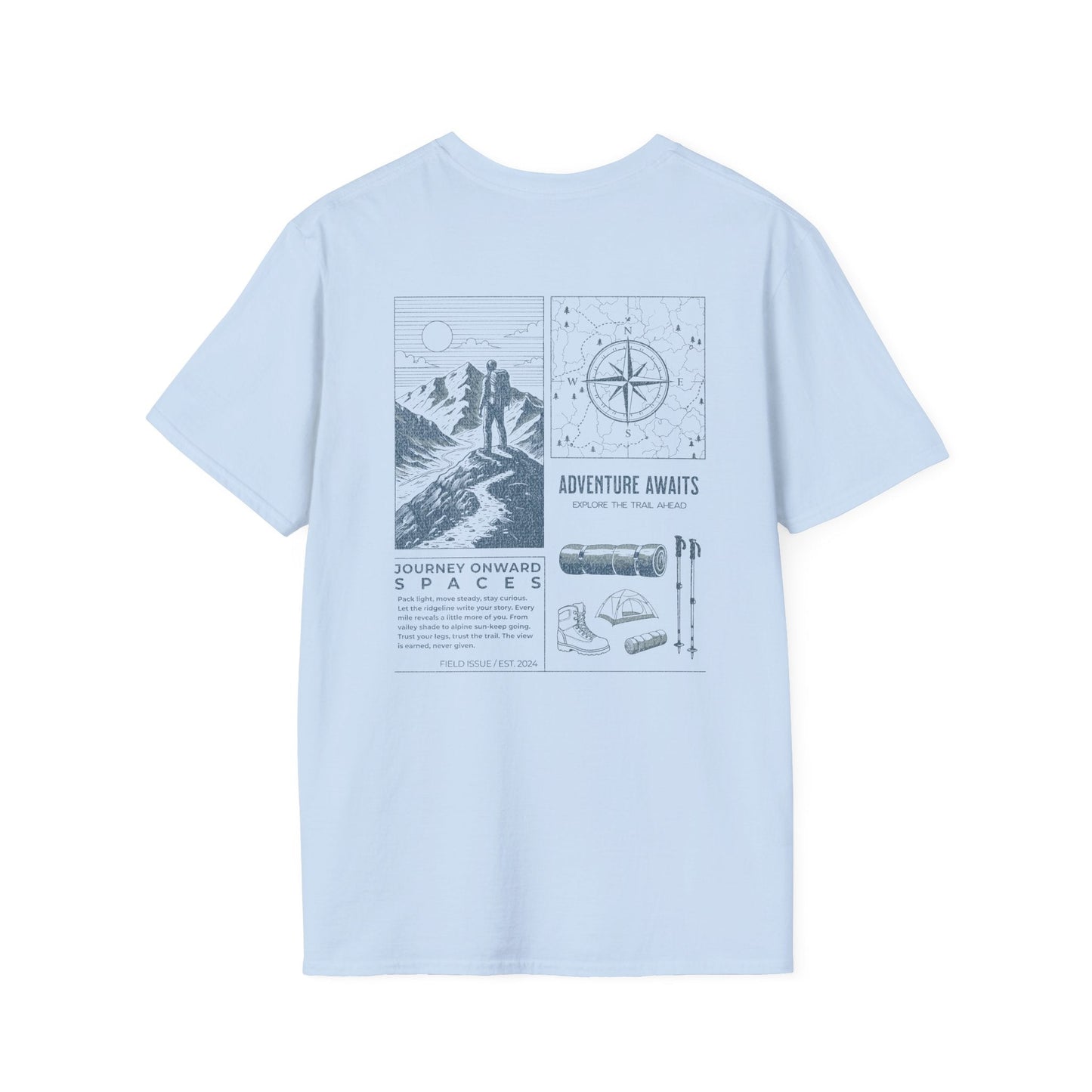 Journey Onward Spaces T-Shirt