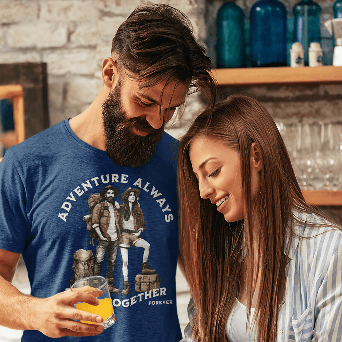 Adventure Couples T-Shirt - Trailblaze Shirts