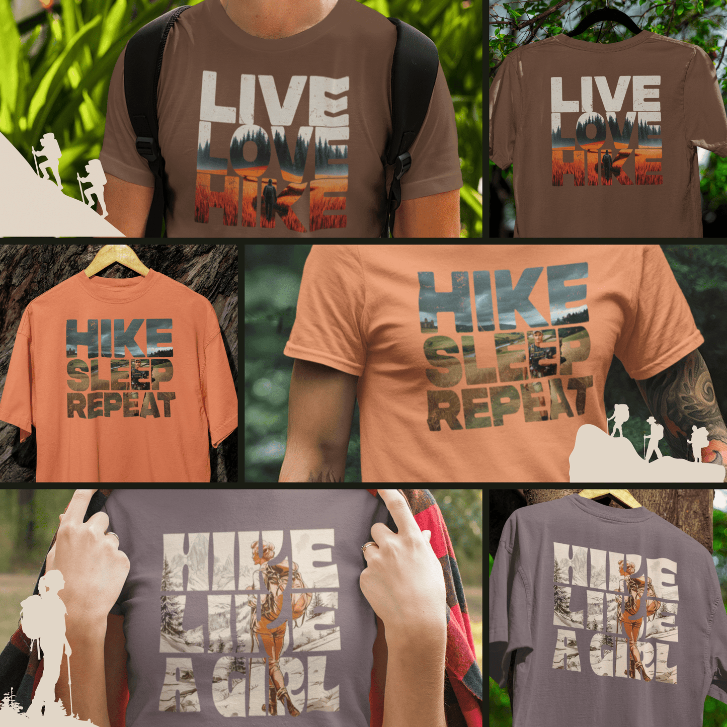 Live Love Hike T-shirt - Trailblaze Shirts