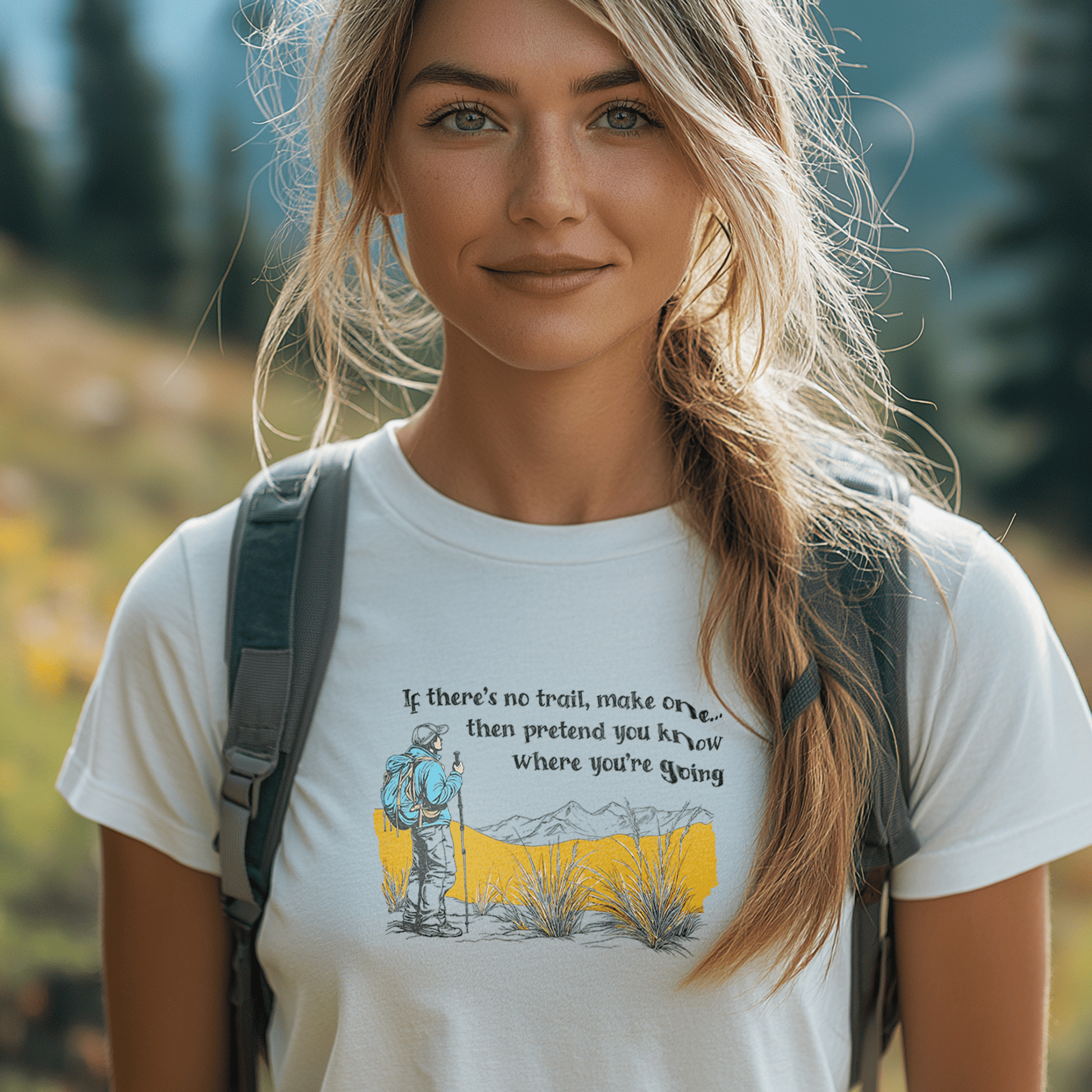 If There Is No Trail T-shirt - Trailblaze Shirts