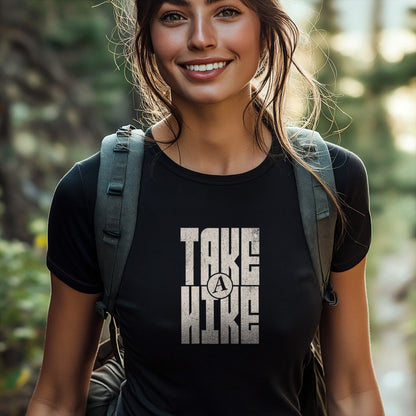 Take A Hike Modern Typography T-shirt - Trailblaze Shirts