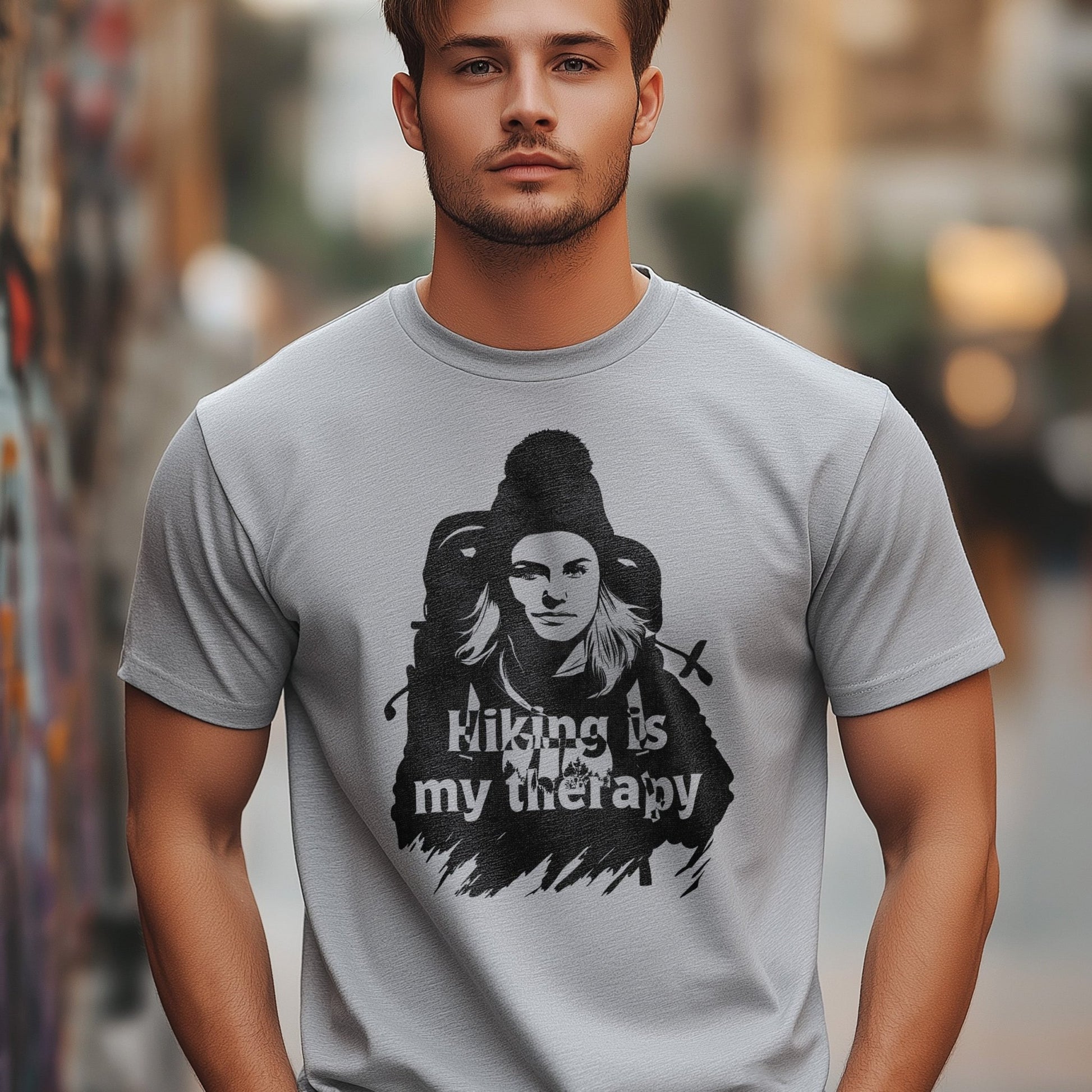 Hiking is My Therapy T-shirt - Trailblaze Shirts