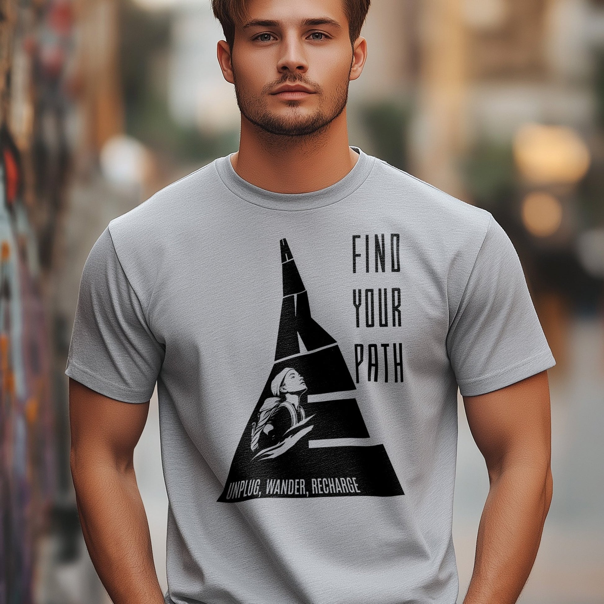 Unplug Wander Recharge T-shirt - Trailblaze Shirts