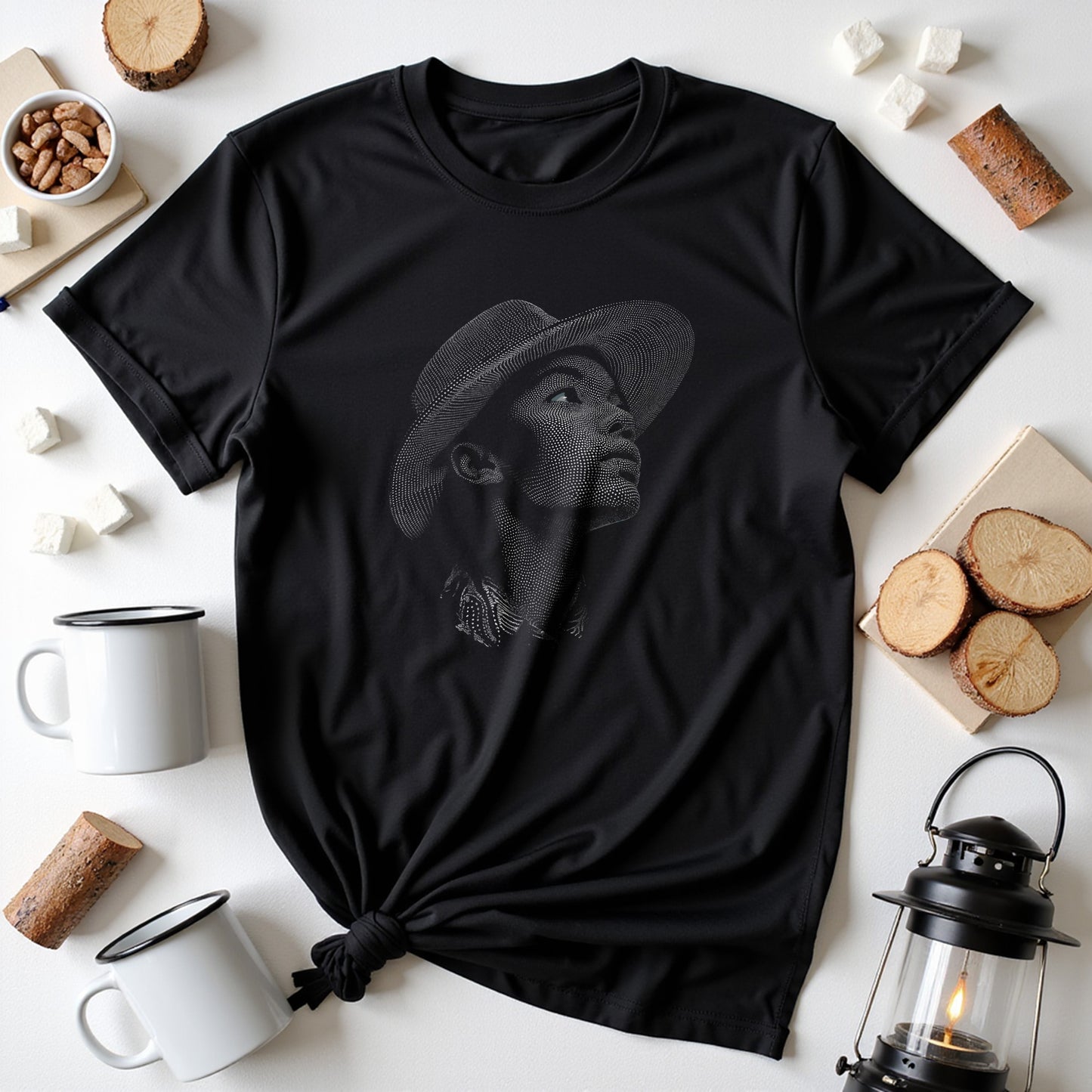 Hiker Portrait T-Shirt - Trailblaze Shirts