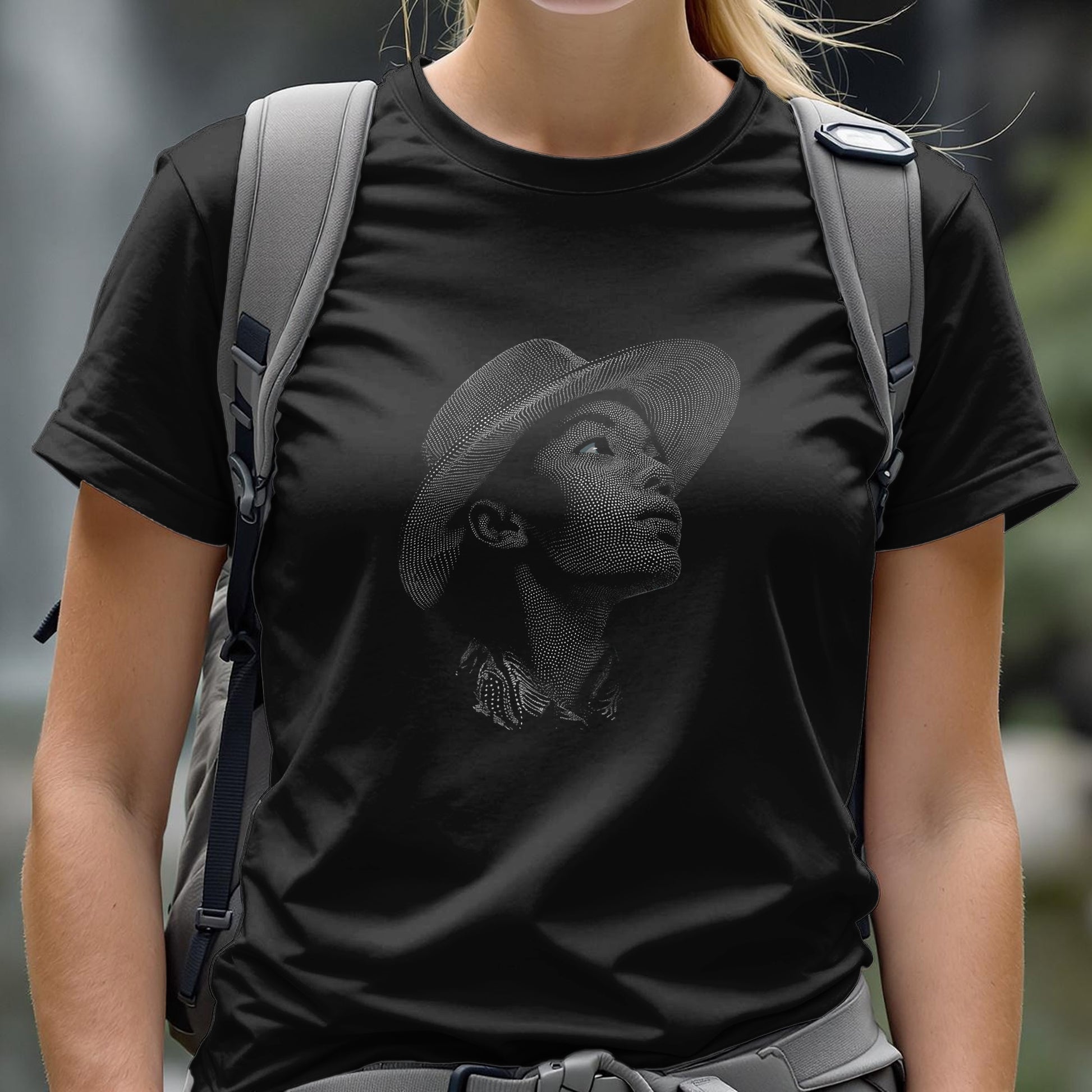 Hiker Portrait T-Shirt - Trailblaze Shirts