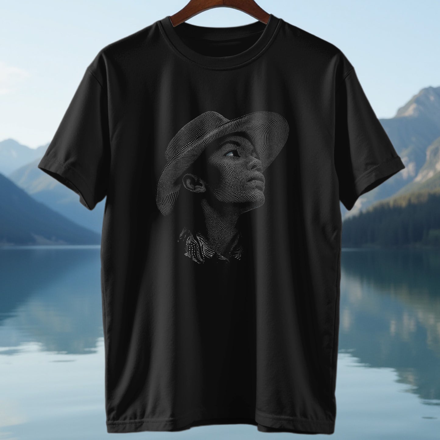 Hiker Portrait T-Shirt - Trailblaze Shirts