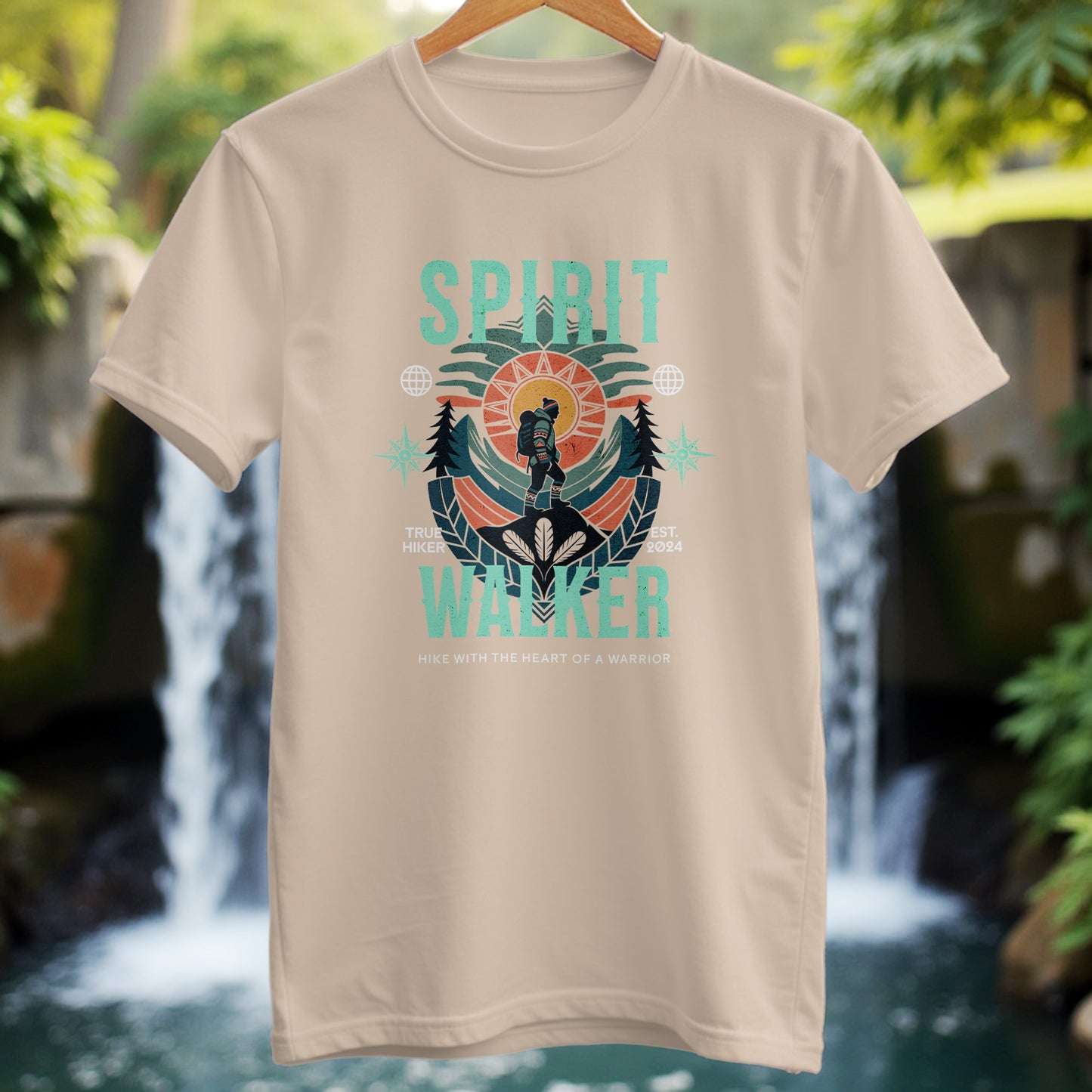 Spirit Walker Tribal Design T-Shirt - Trailblaze Shirts
