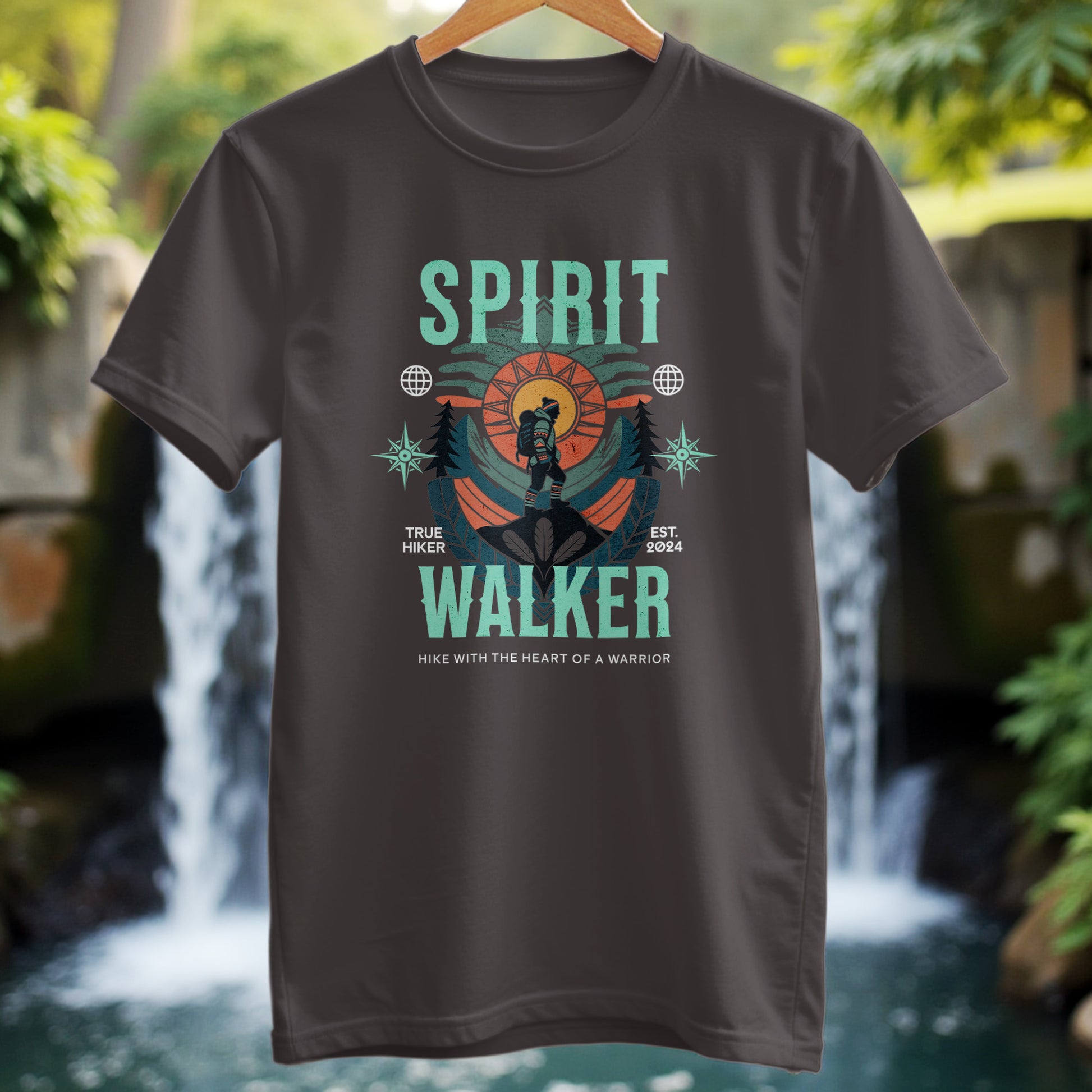 Spirit Walker Tribal Design T-Shirt - Trailblaze Shirts