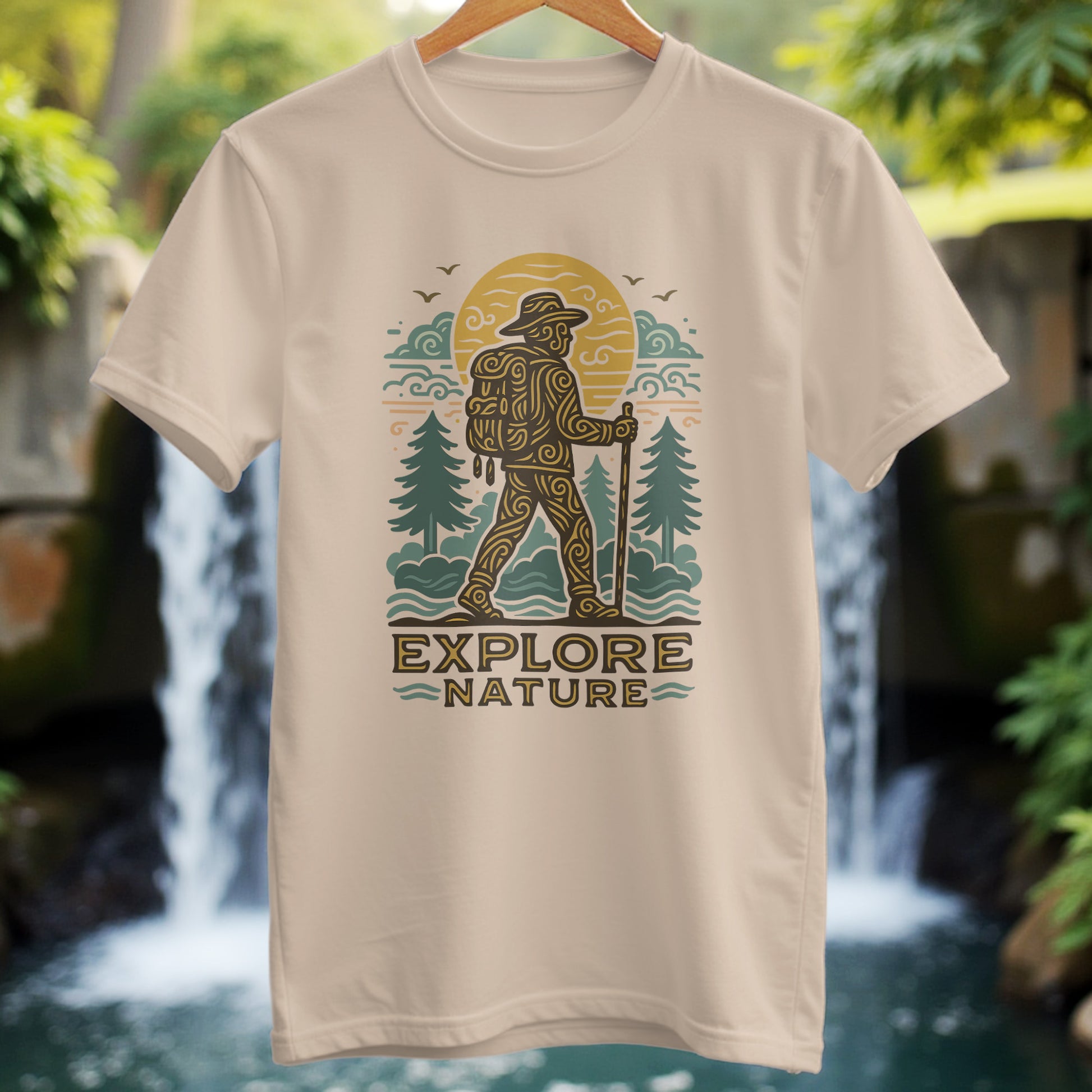 Explore Nature Tribal Graphics T-Shirt - Trailblaze Shirts