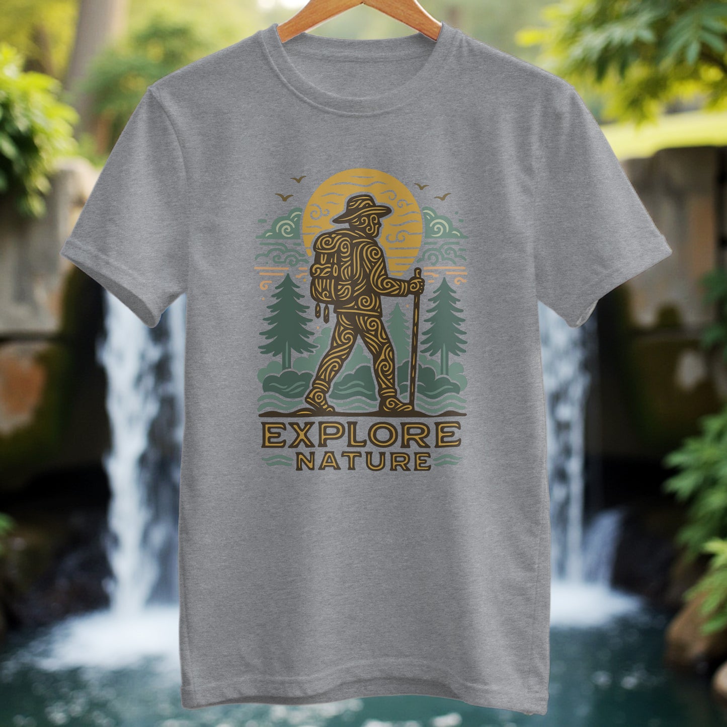 Explore Nature Tribal Graphics T-Shirt - Trailblaze Shirts