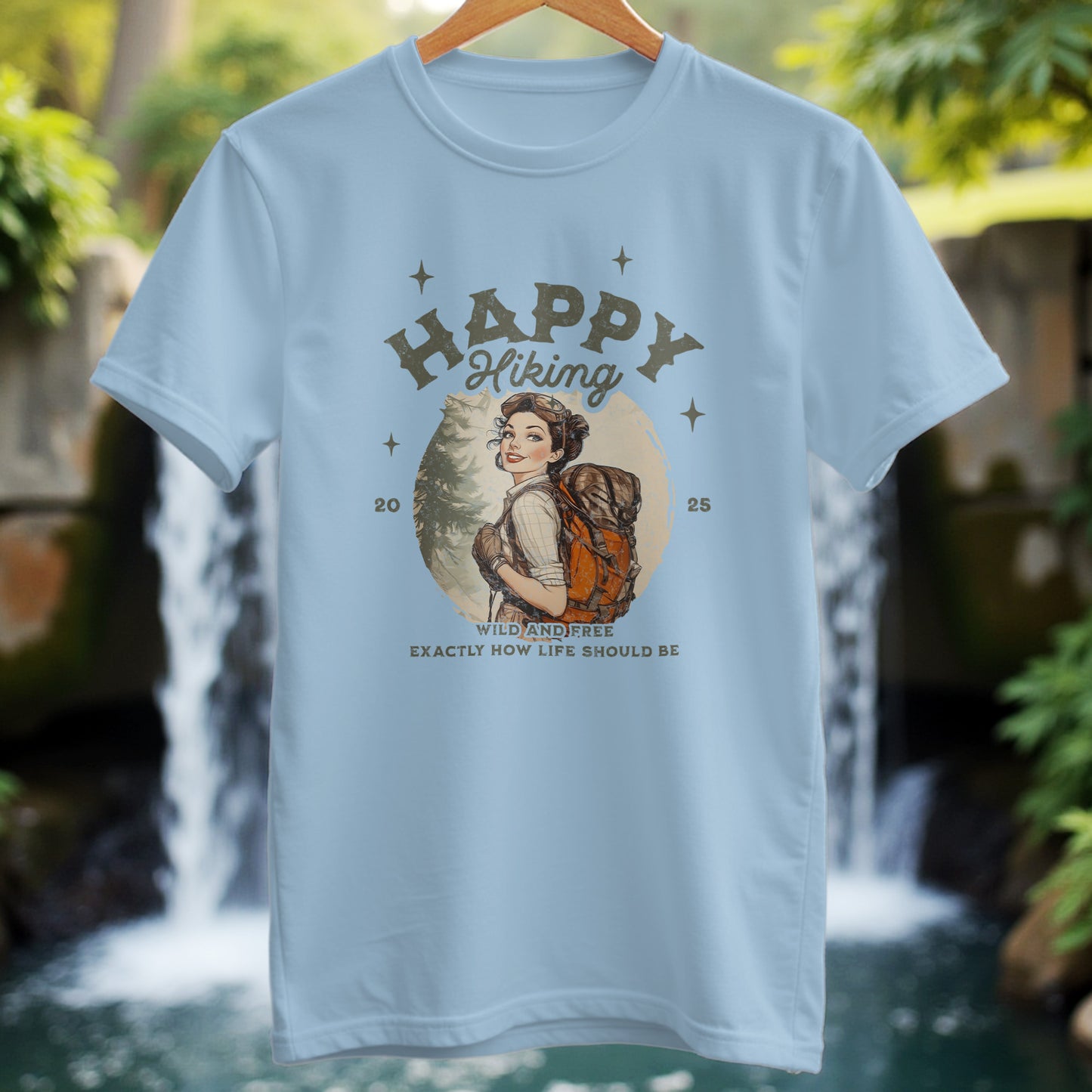 Happy Hiking T-Shirt - Trailblaze Shirts