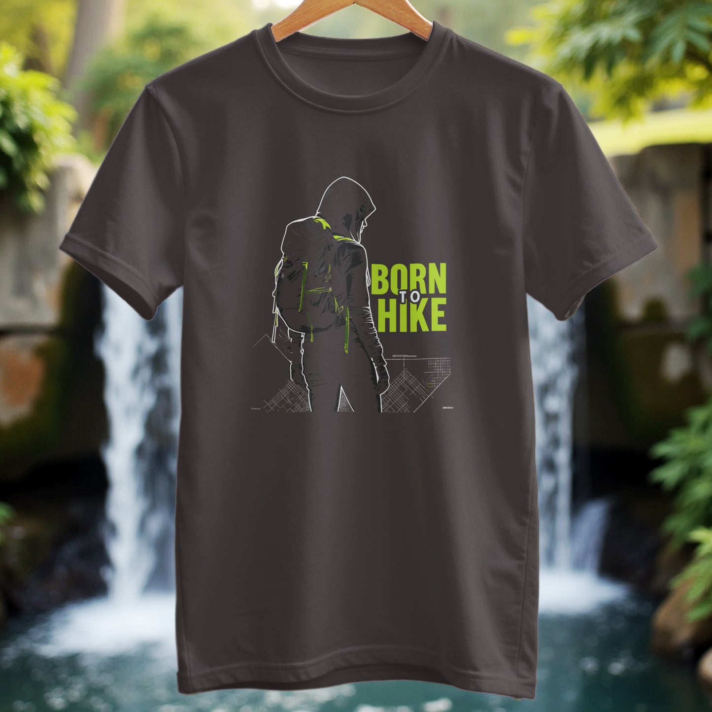 Born to Hike Modern T-Shirt - Trailblaze Shirts