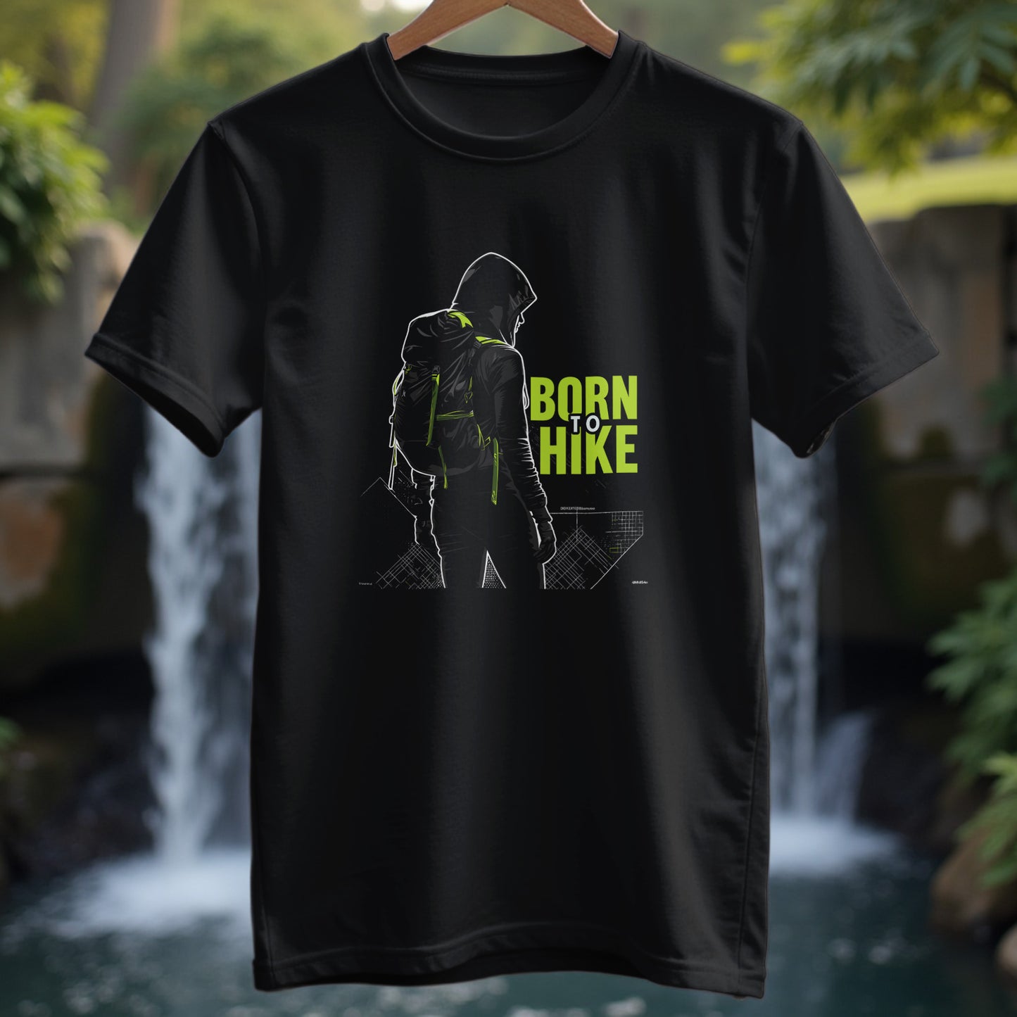Born to Hike Modern T-Shirt - Trailblaze Shirts