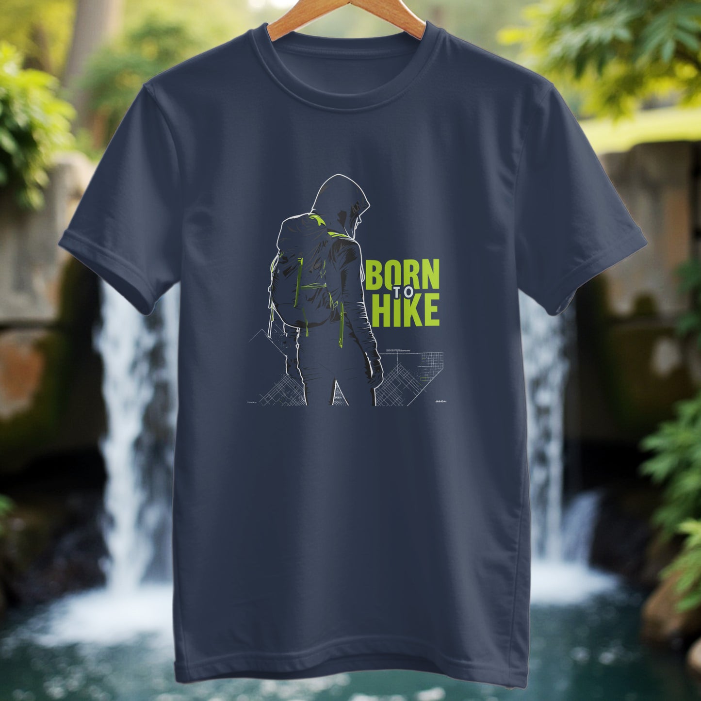 Born to Hike Modern T-Shirt - Trailblaze Shirts