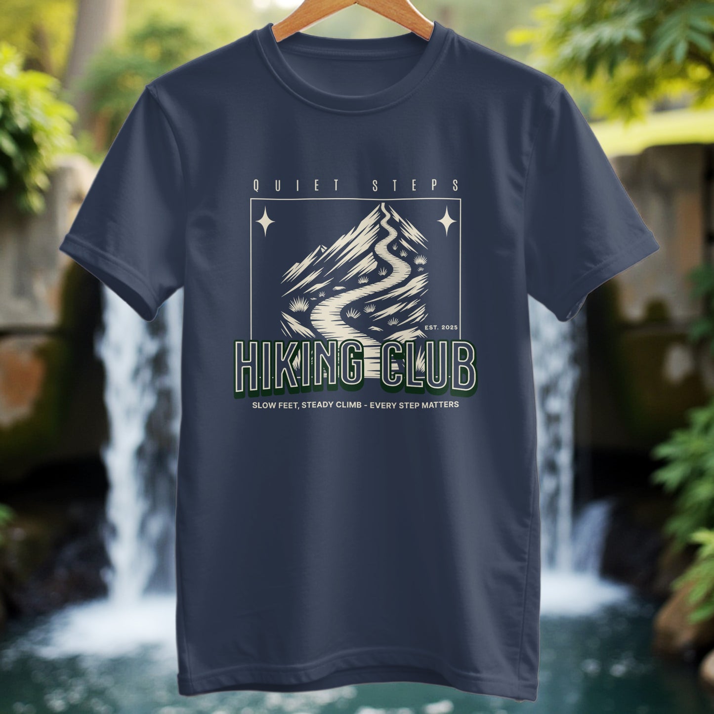 Quiet Steps Hiking Club T-Shirt - Trailblaze Shirts